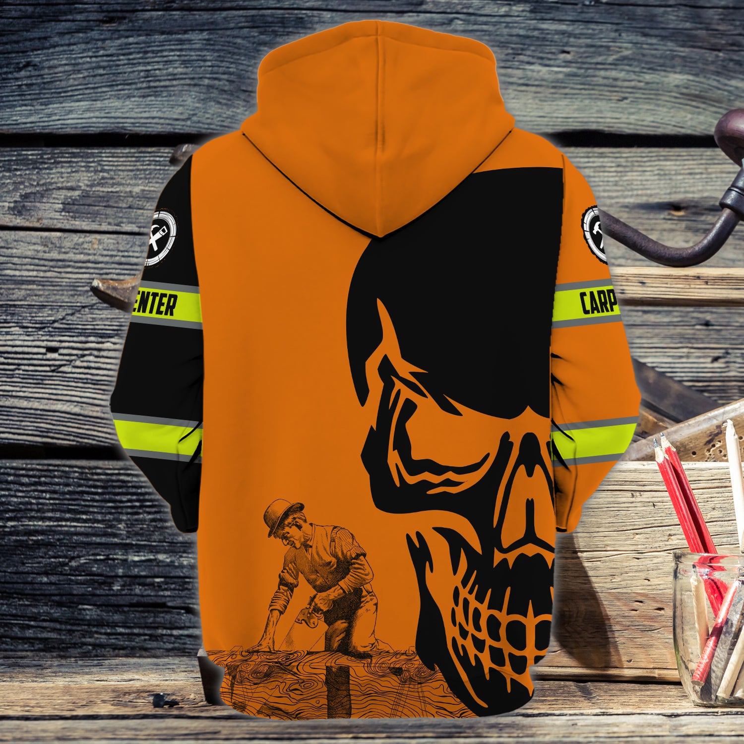 Carpenter - Personalized Name 3D Hoodie - dat93-026