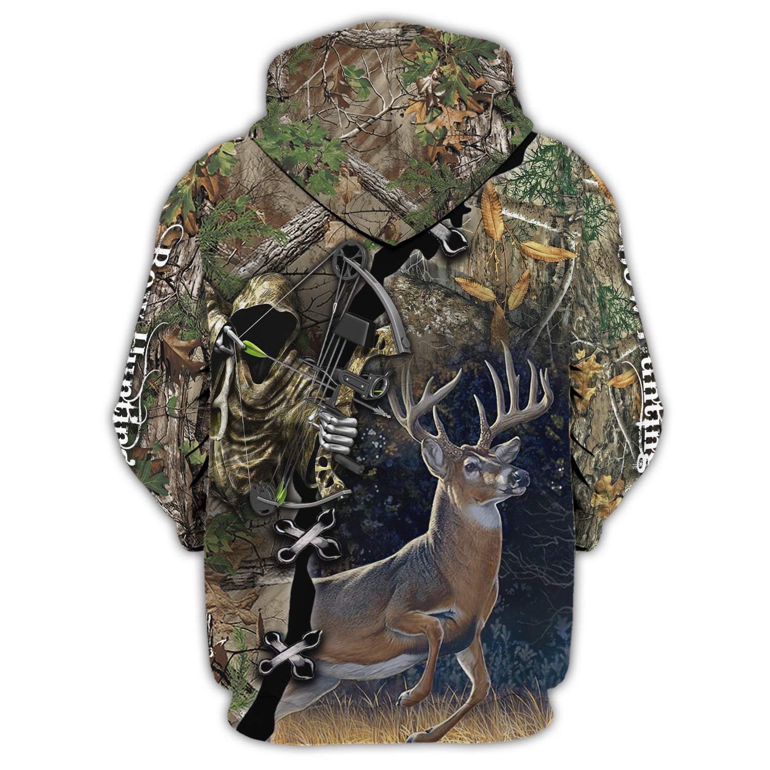 Hunting - Personalized Name 3D Zipper Hoodie 142 - Nvc97