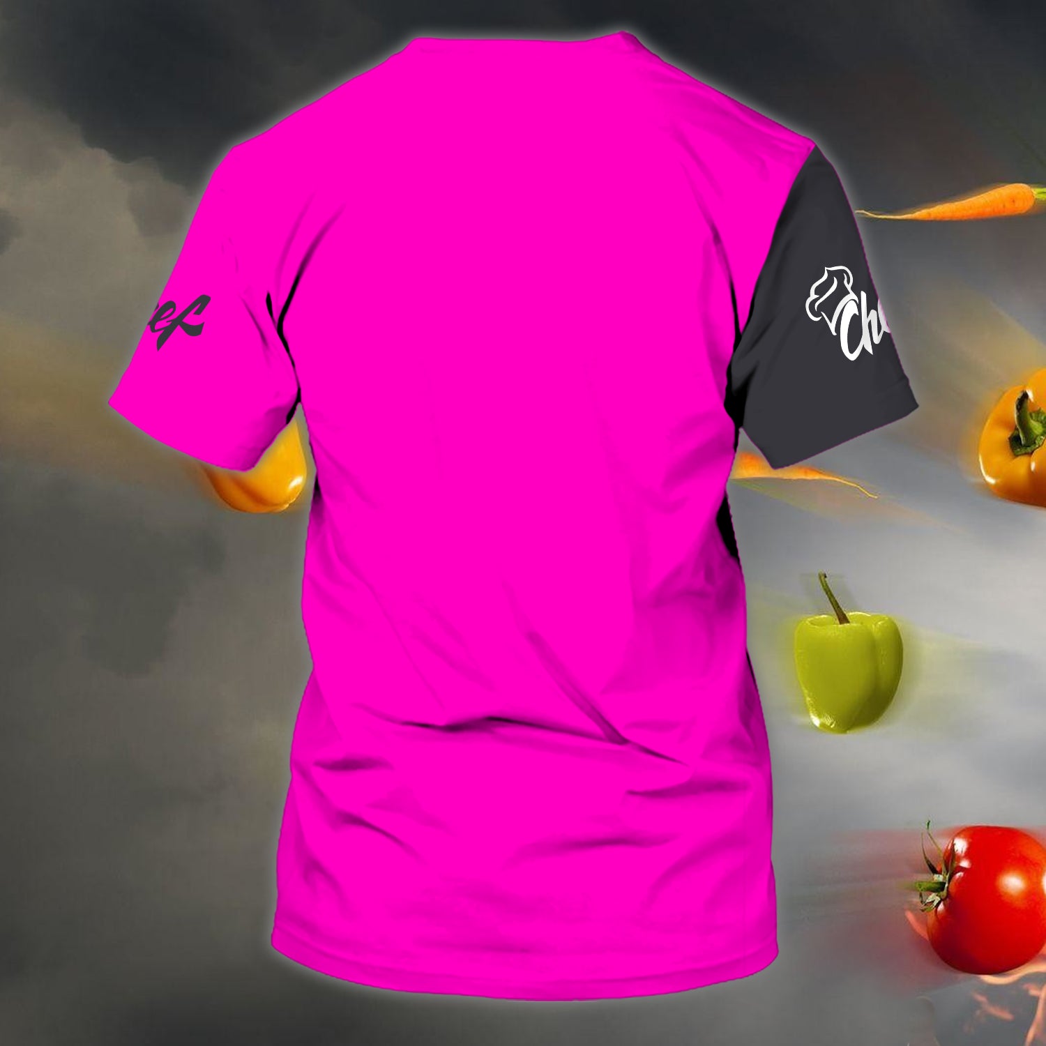 Chef, Cook, Personalized Name 3D Tshirt -TT99-1236