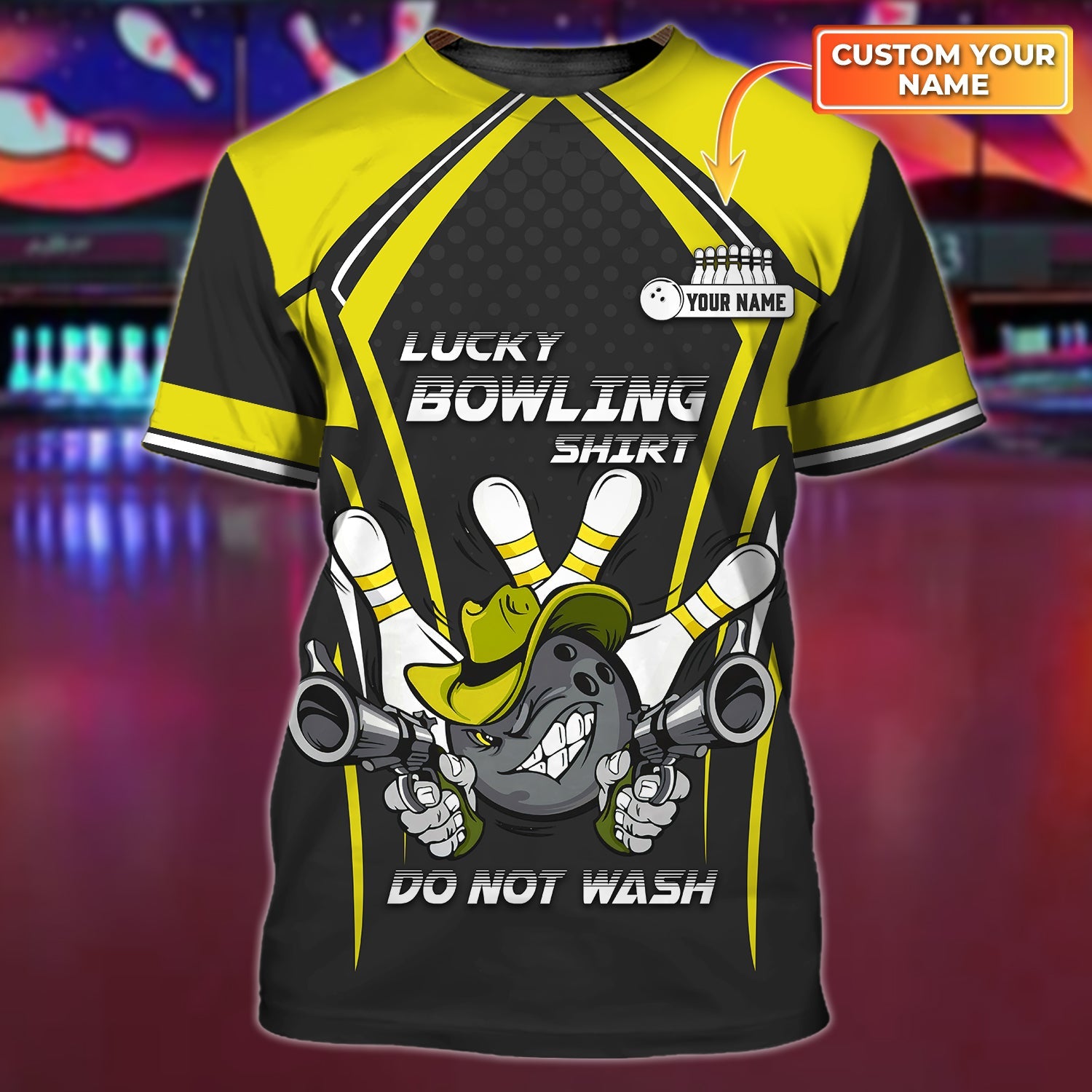 Bowling Yl  Personalized Name 3D Tshirt-DT69-A11 -HKM