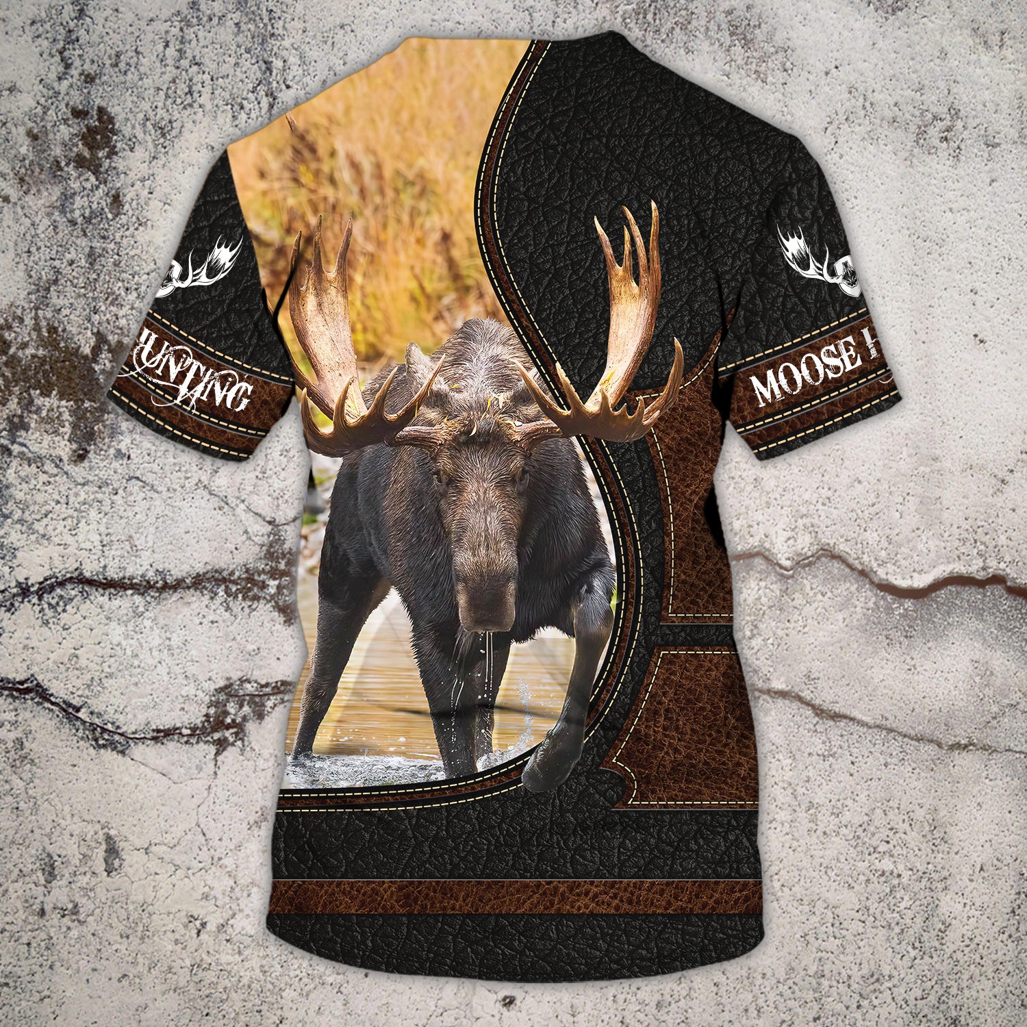 Moose Hunting - Personalized Name 3D Tshirt 42 - Nvc97