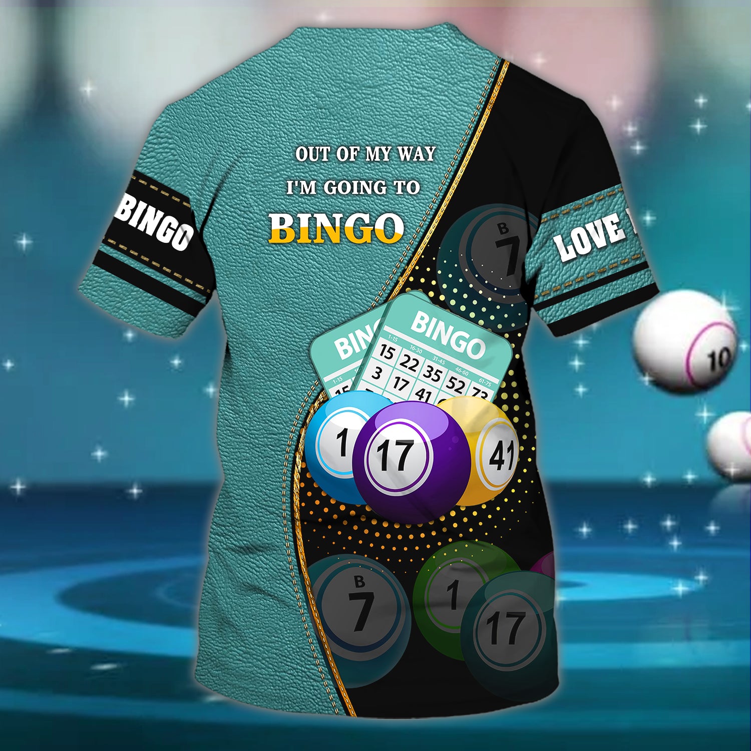 Bingo - Personalized Name 3D Tshirt 102 - Bhn97