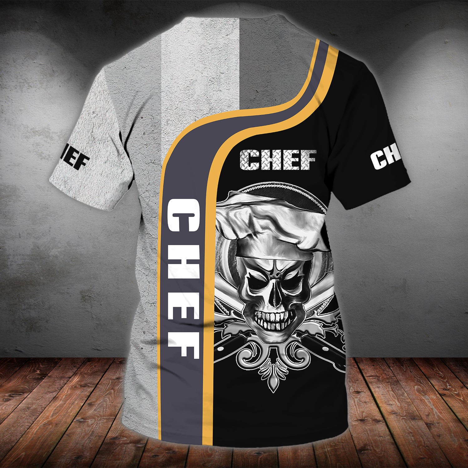 Chef - Personalized Name 3D Tshirt - Dat93-019
