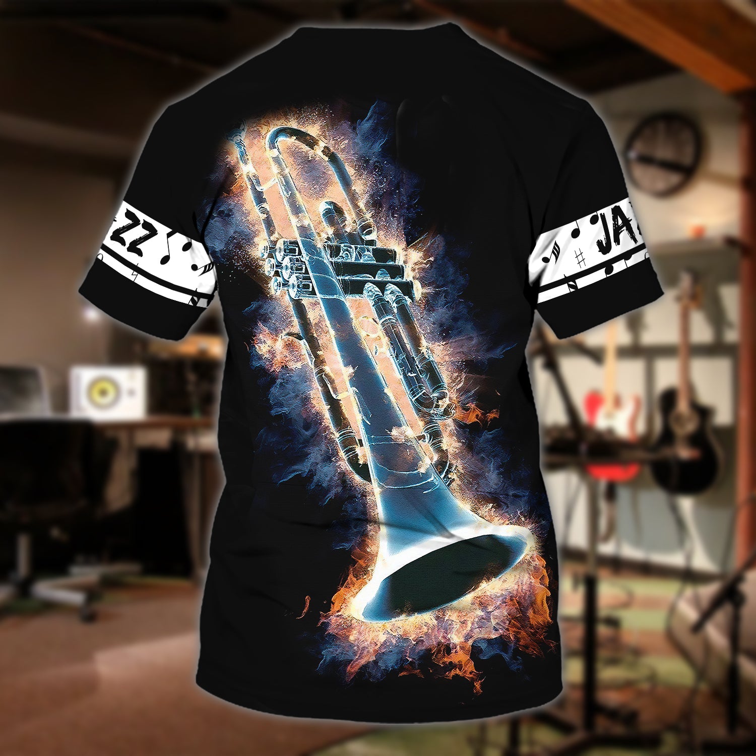 TRUMPET - Personalized Name 3D Tshirt 03- H98