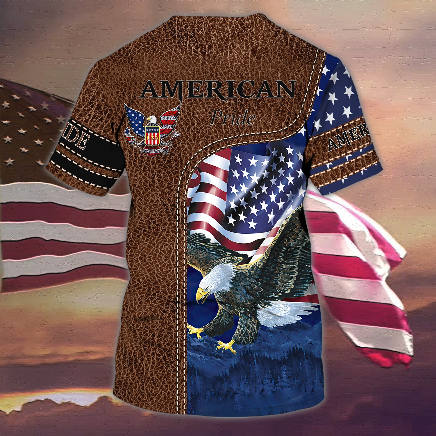 AMERICAN PRIDE - 3D Tshirt 01 - NBTT