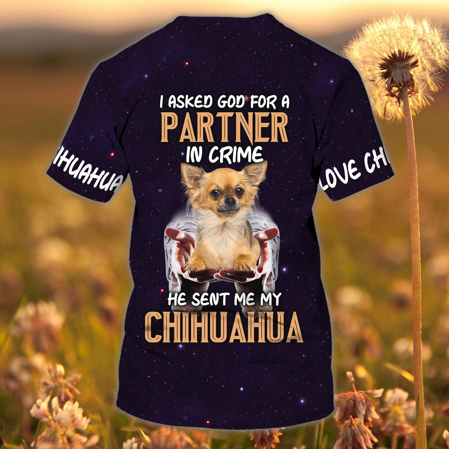 Partner In Crime - Personalized Name 3D Tshirt - QB95