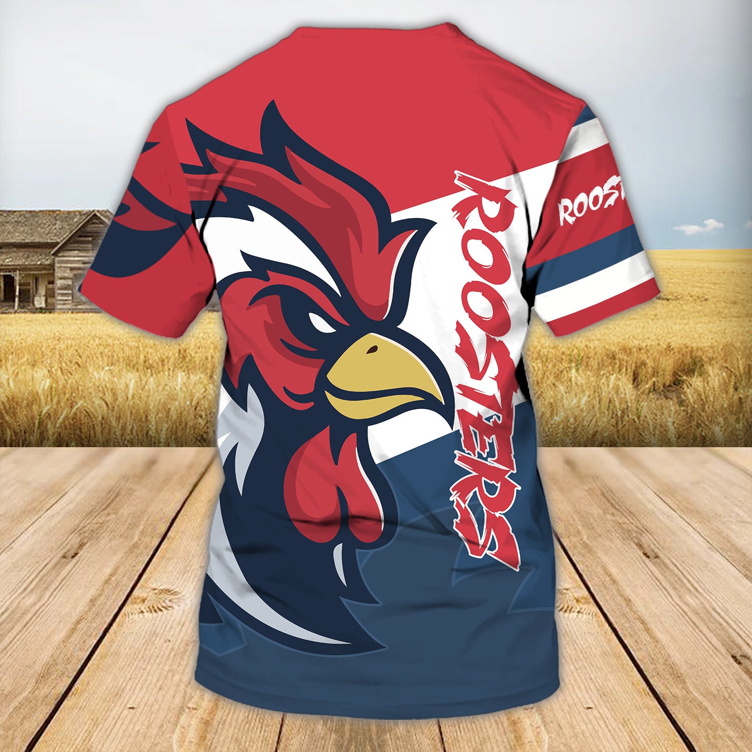 Rooster - Personalized Name 3D Tshirt 86 - HN95