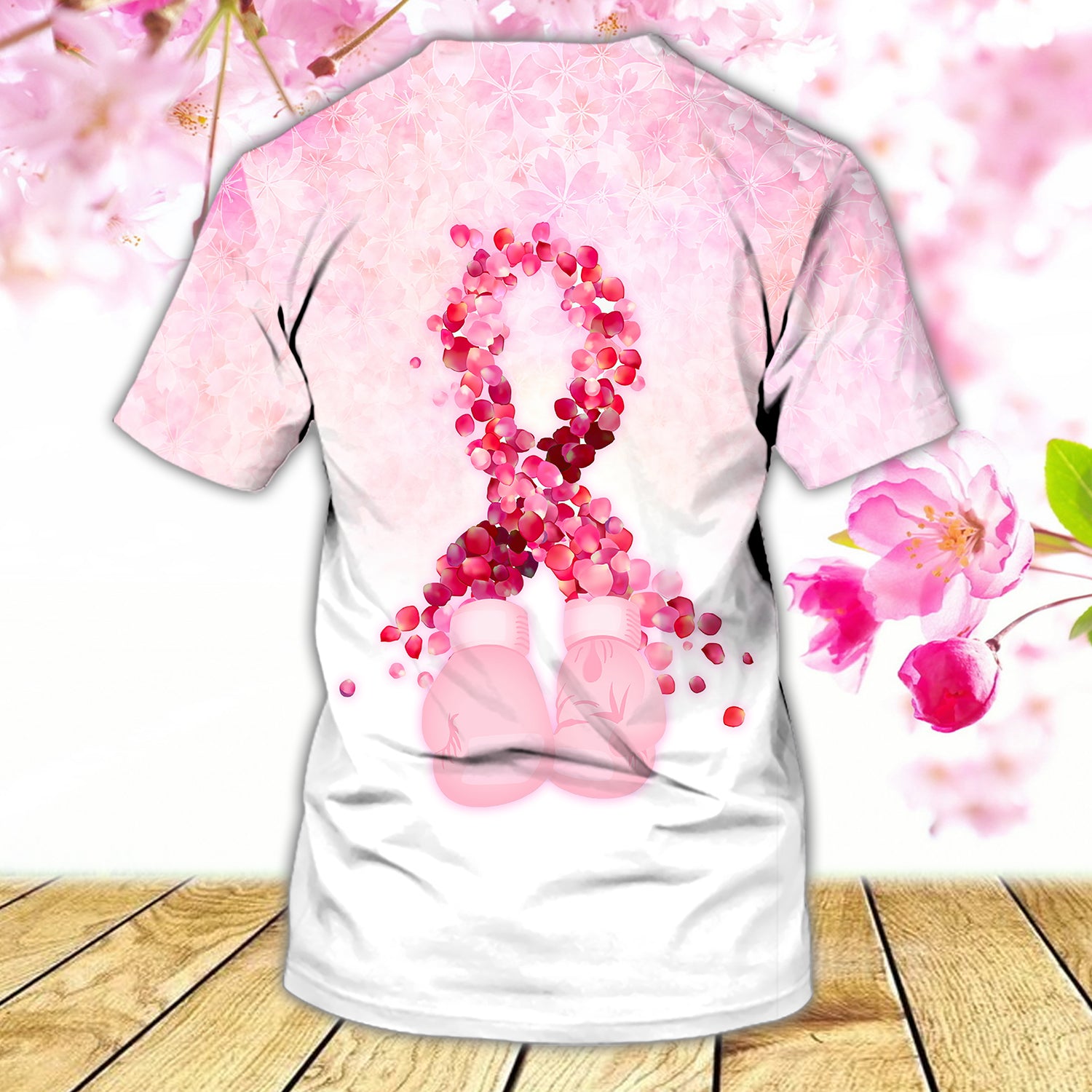 July Girl fought Breast Cancer as a Warrior - Personalized Name 3D Tshirt - Nmd 21