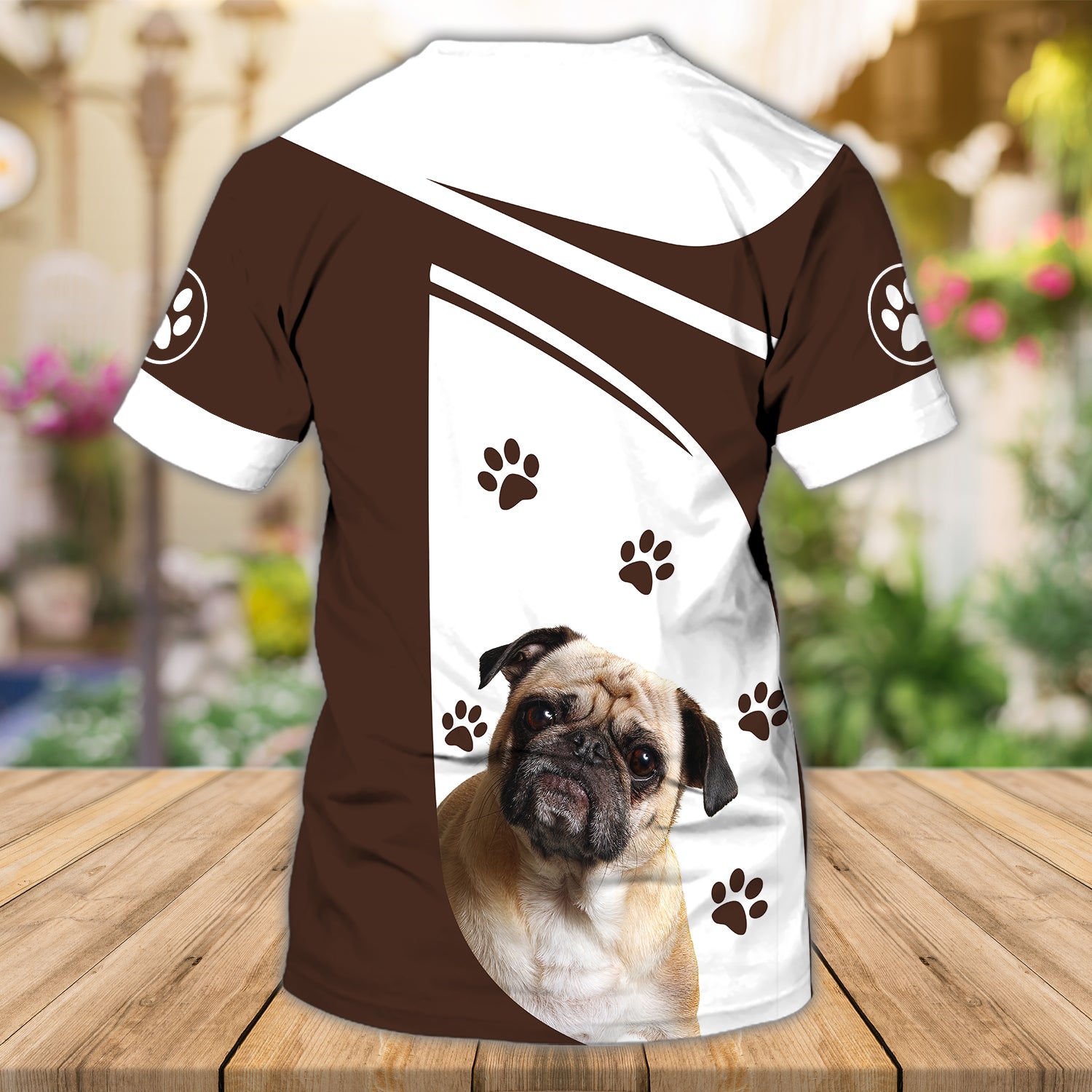 It All You Need Pug - Personalized Name 3D Tshirt - QB95