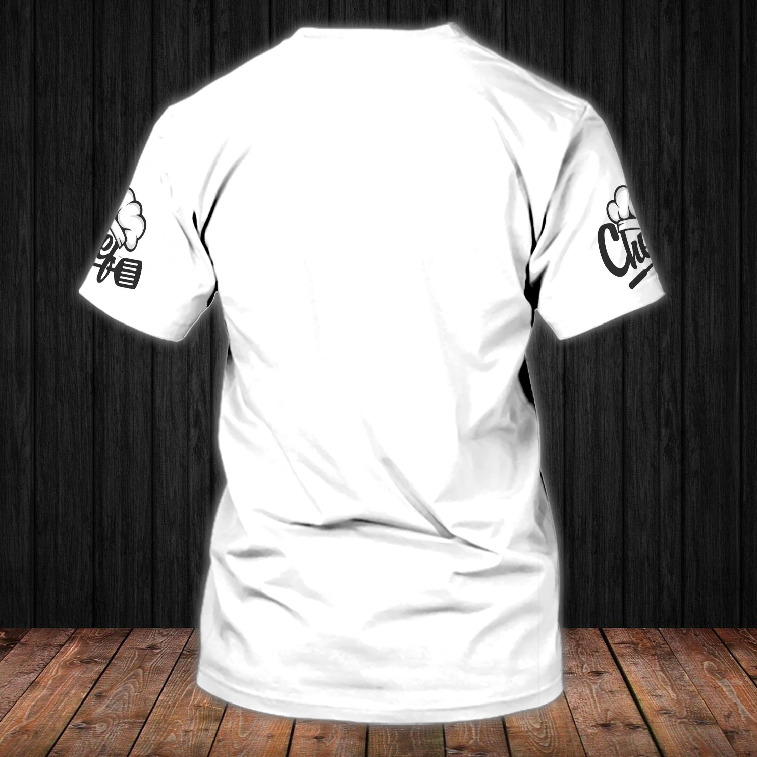 CHEF - Personalized Name 3D Tshirt 01 - RINC98