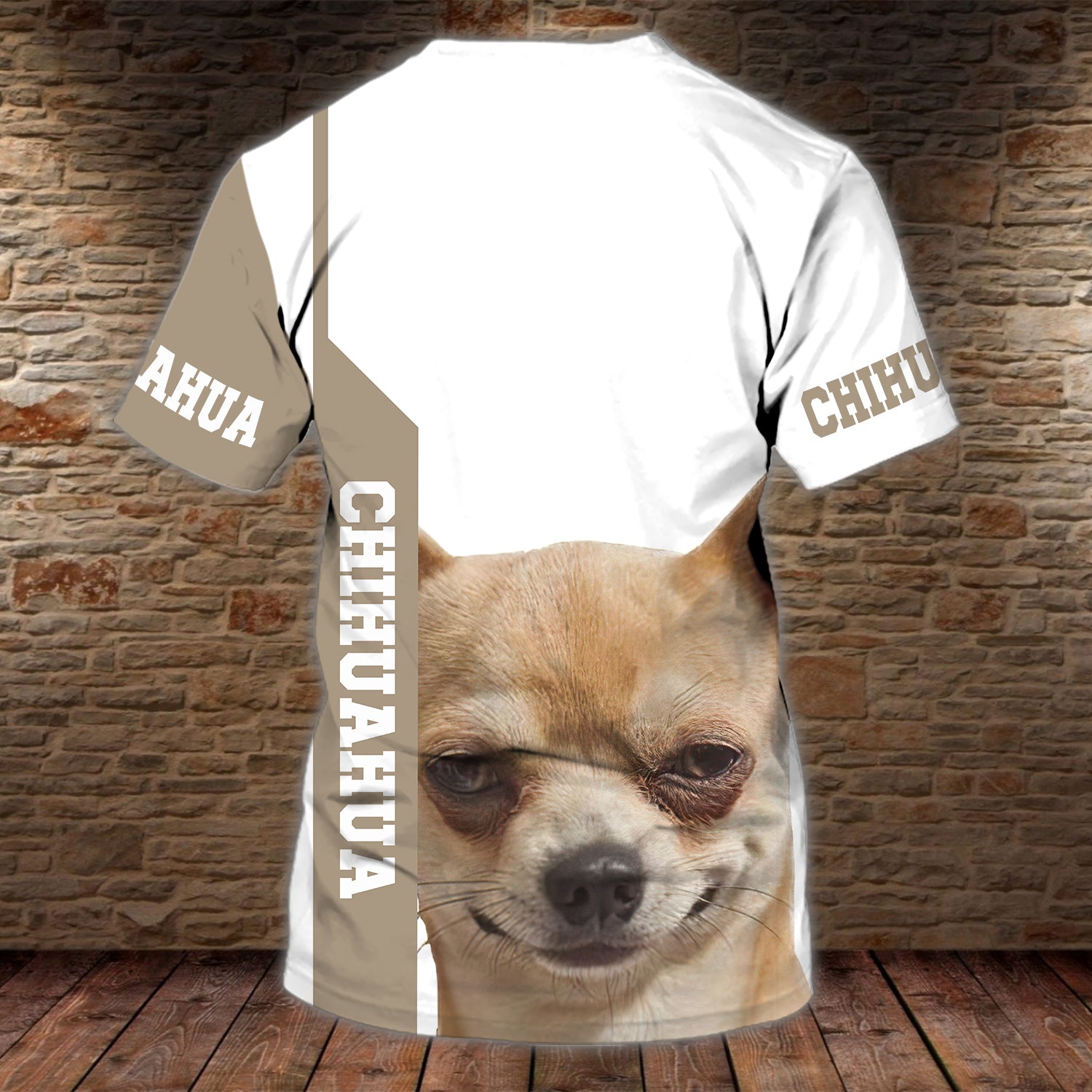 All I Need is Chihuahua - Personalized Name 3D Tshirt - QB95