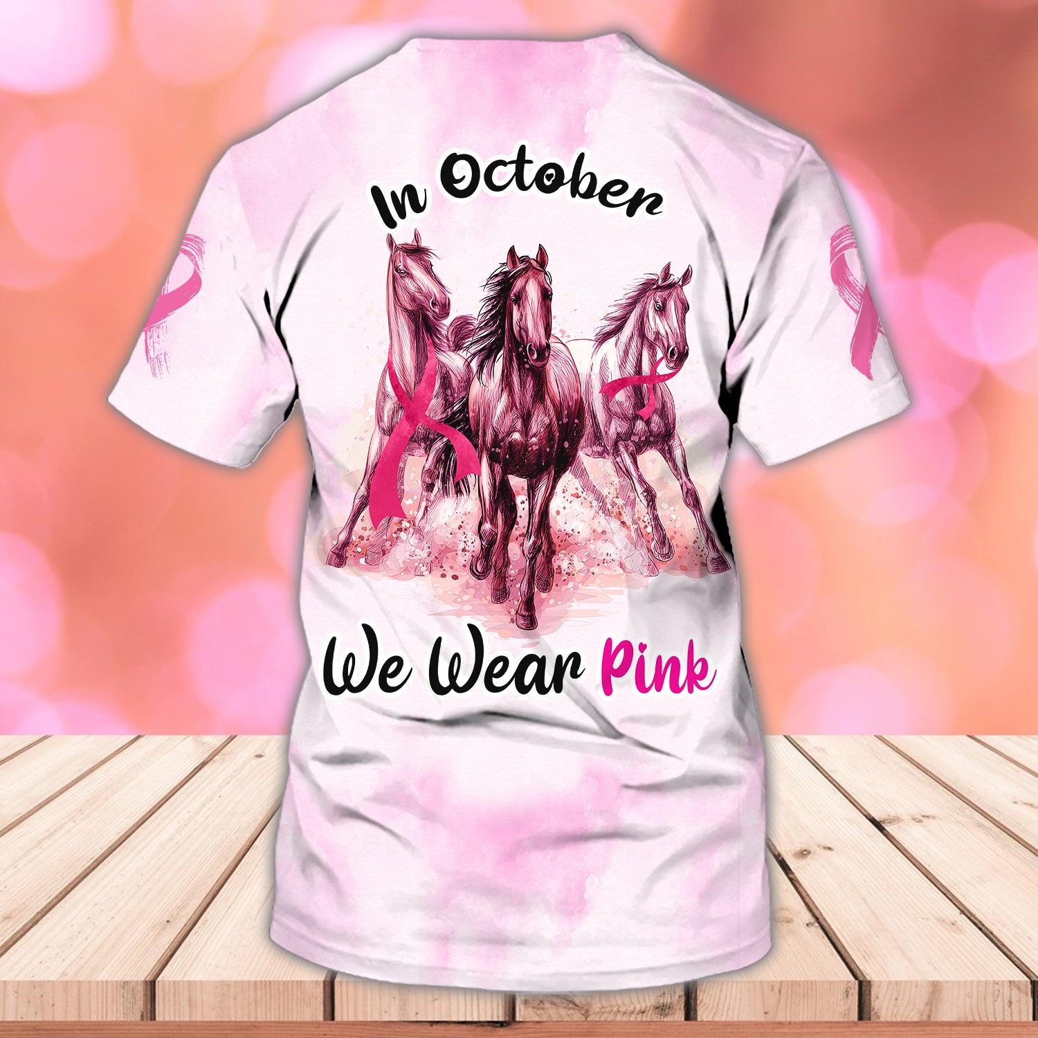 Breast Cancer Awareness  - Personalized Name 3D Tshirt - NNTA