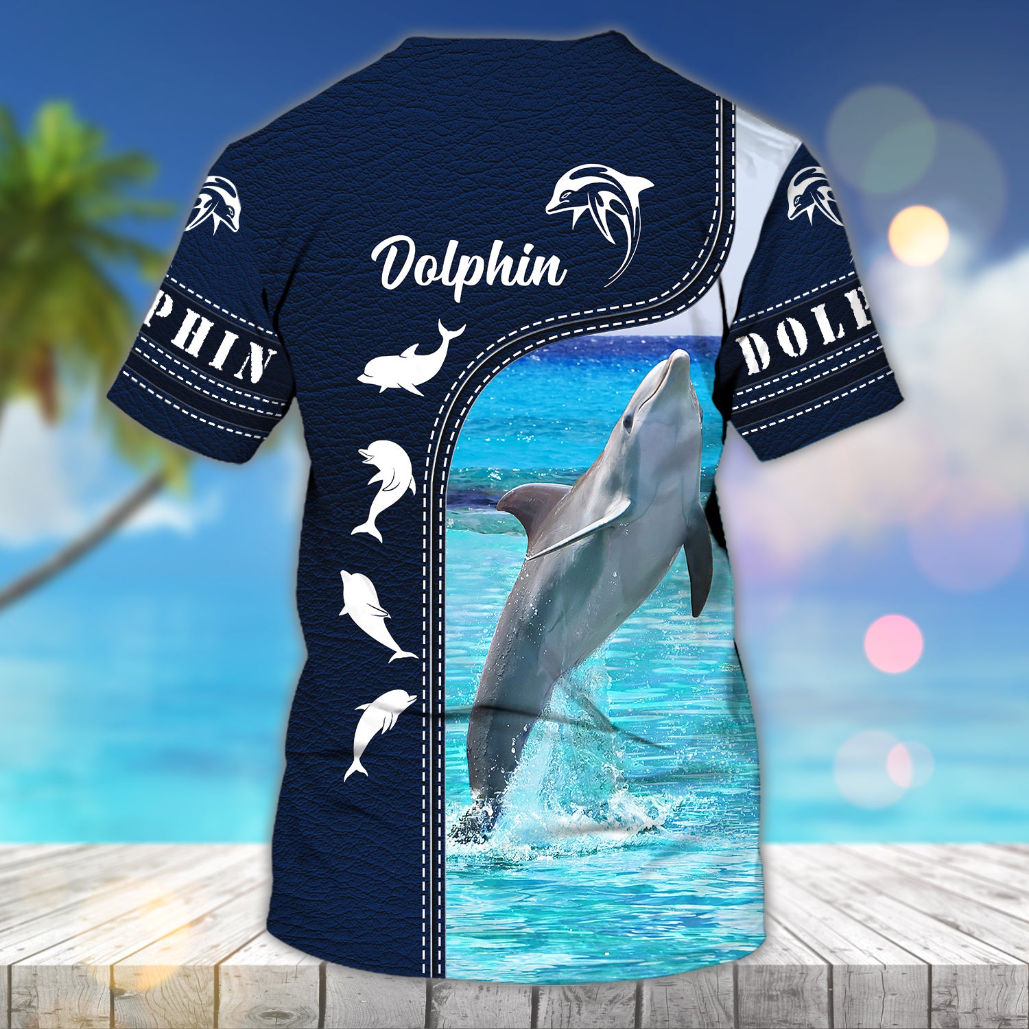 Dolphin - Personalized Name 3D Tshirt 128 - Bhn97