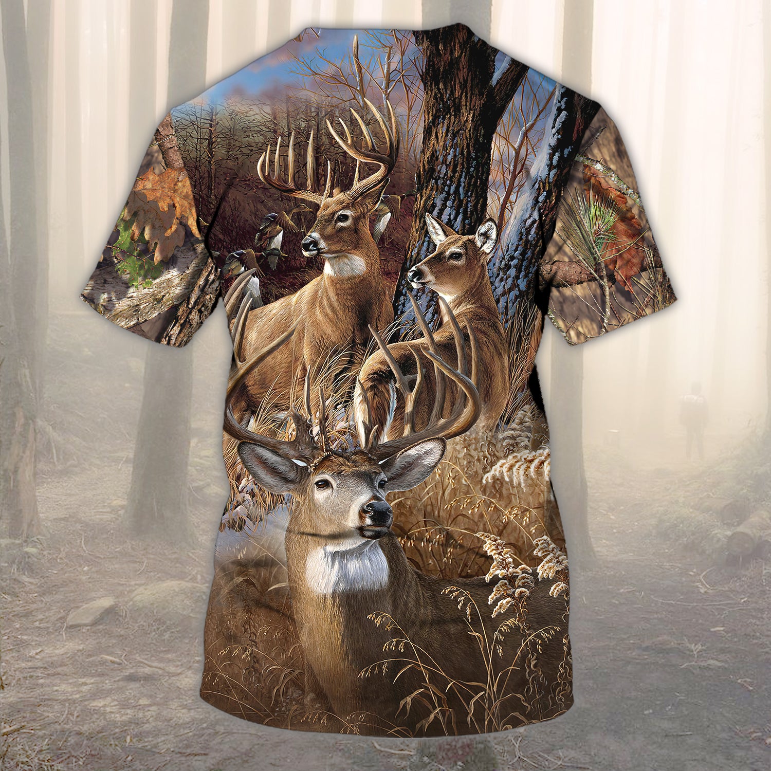 HUNTING 8668 - Personalized Name 3D T Shirt - NBTT