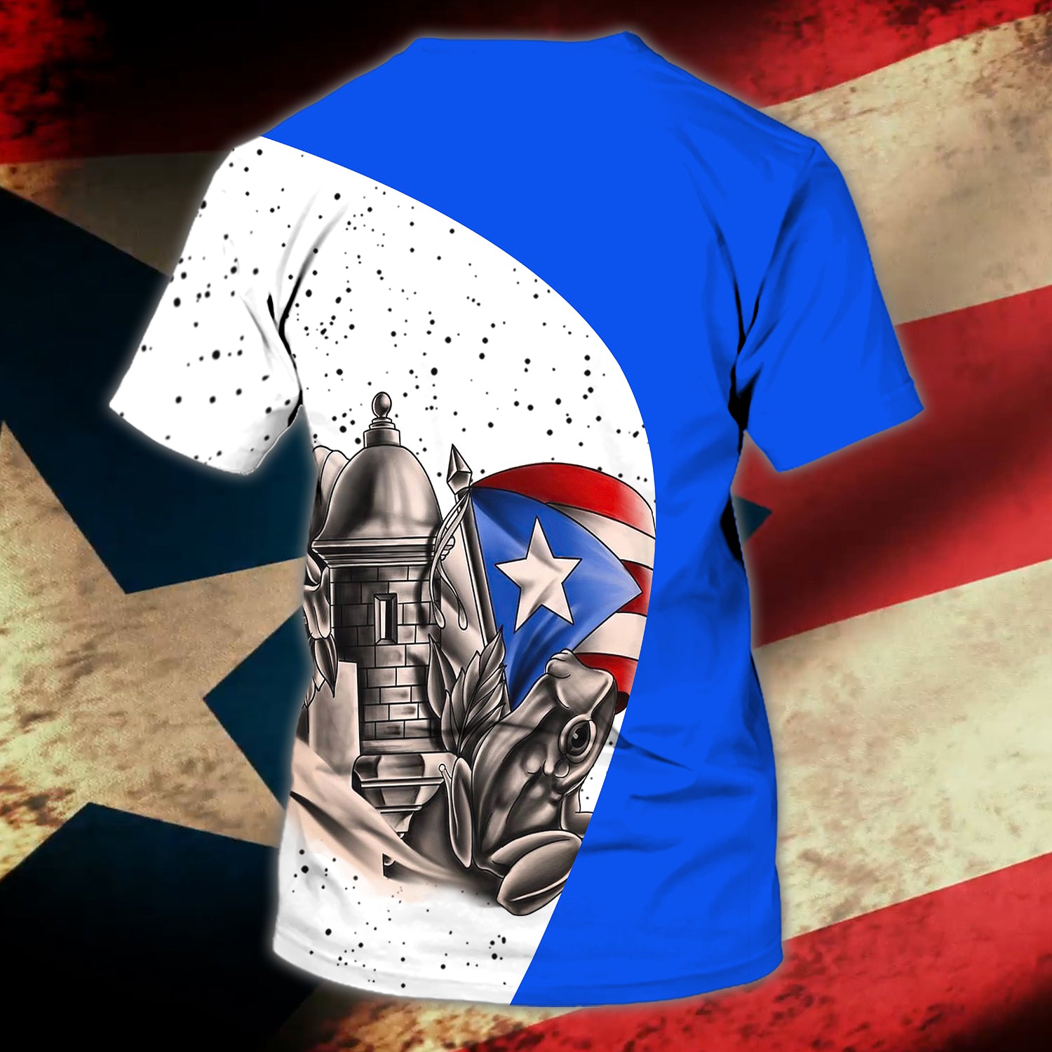 Puerto Rico - Personalized Name 3D Tshirt - N94