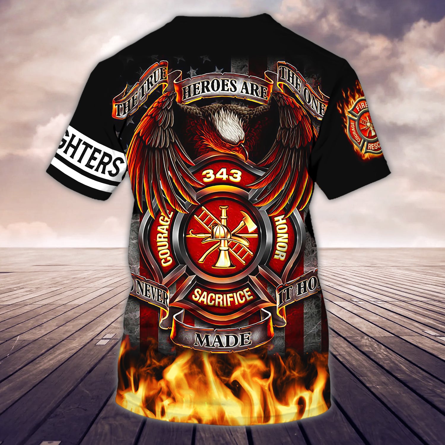 09_11 - Personalized Name 3D T Shirt - BY97