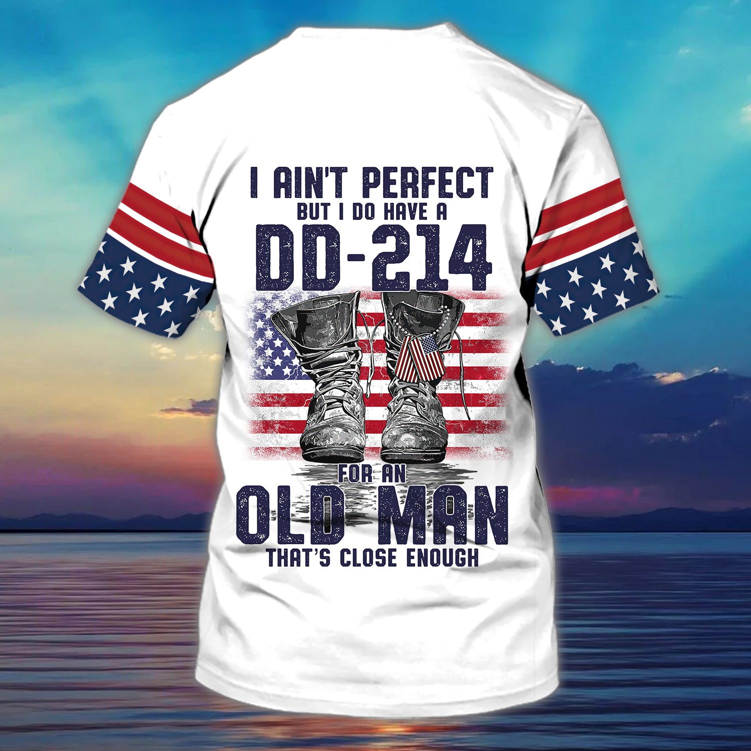 Veteran - Personalized Name 3D Tshirt 101 - Bhn97