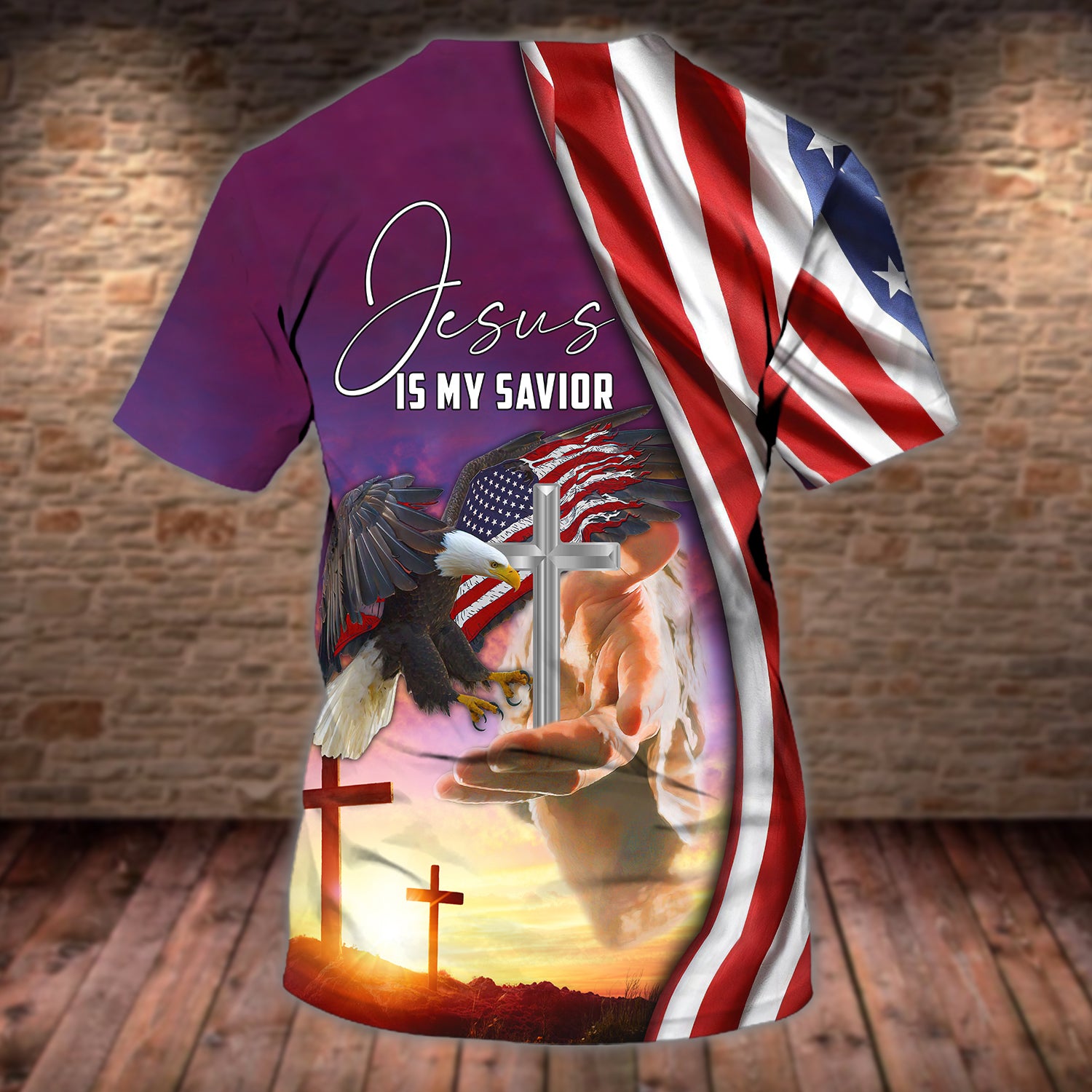 Jesus - Personalized Name 3D T Shirt 95 - Bhn97