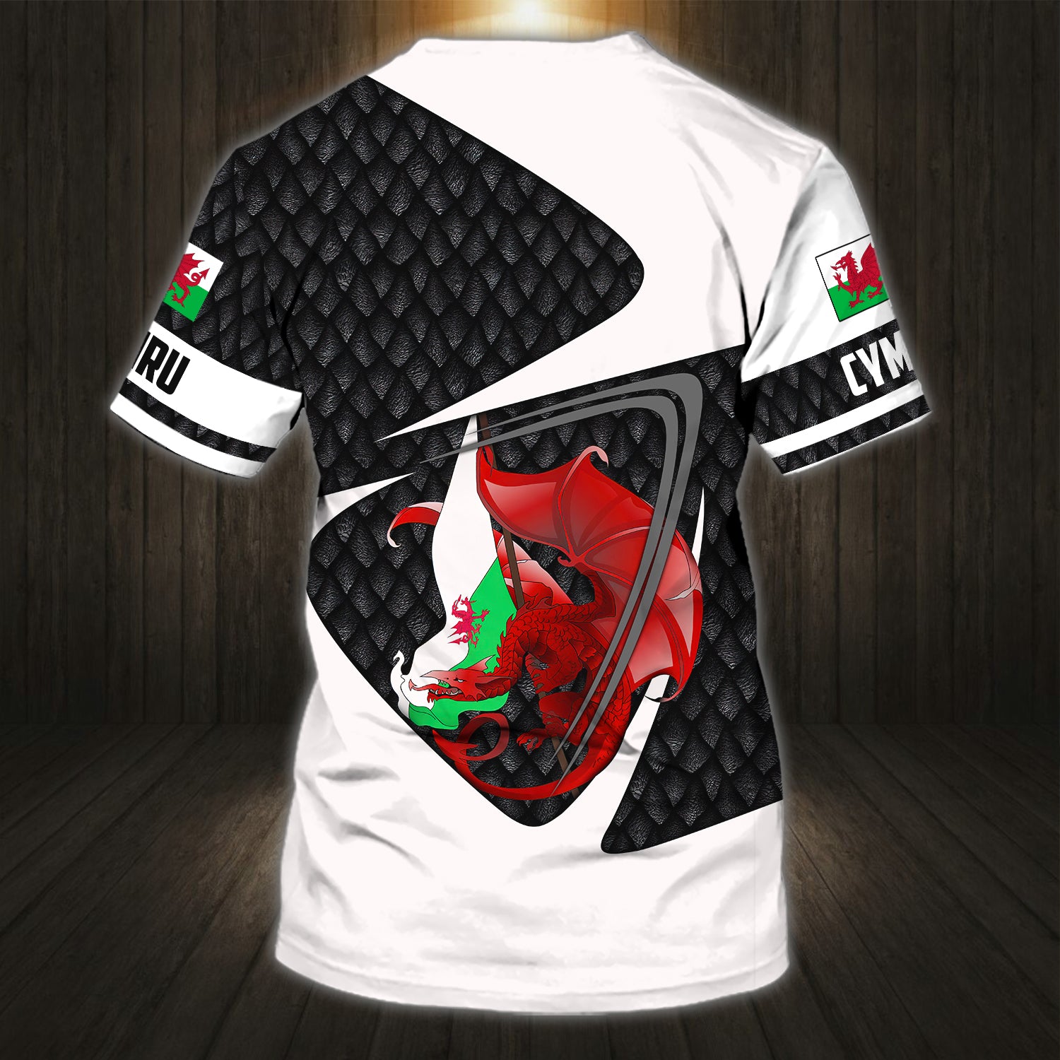 Cymru - Personalized Name 3D Tshirt 68