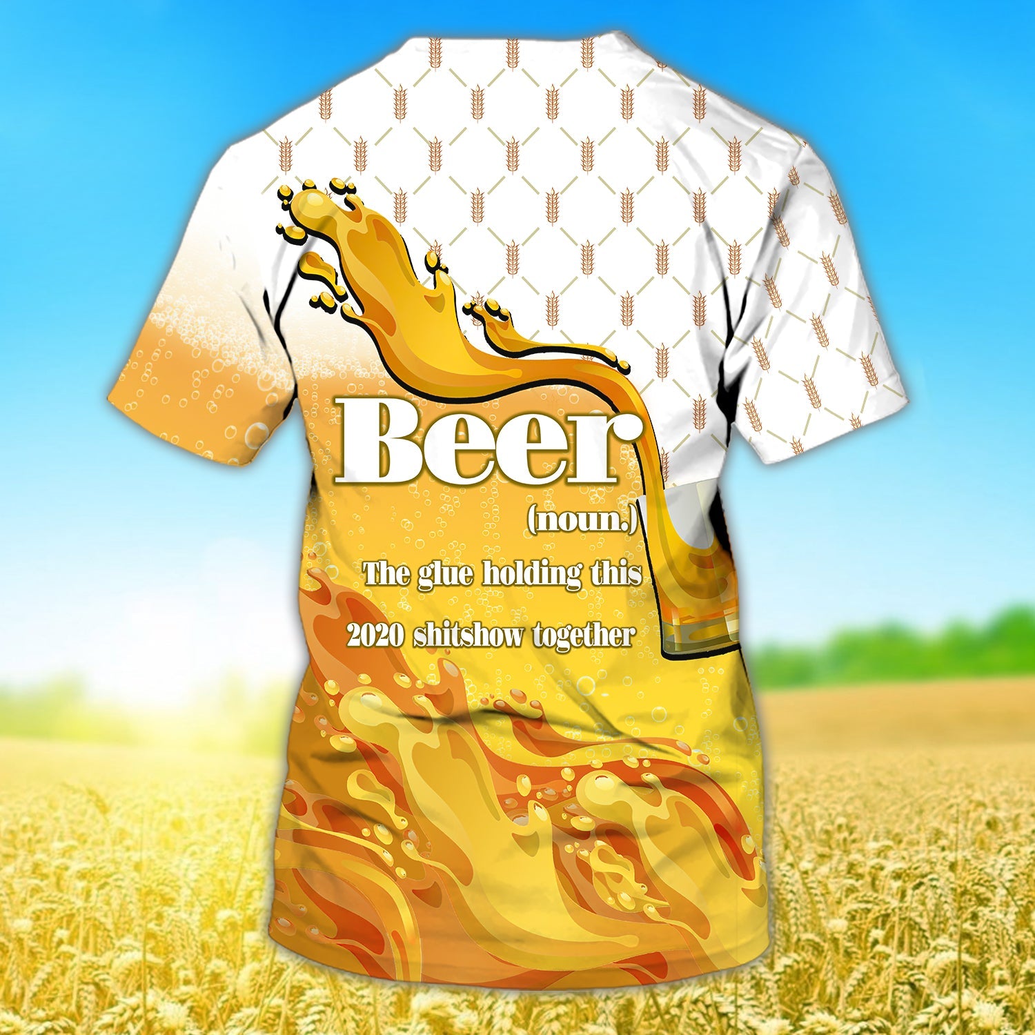 Beer 13 - Personalized Name 3D Tshirt - TD96