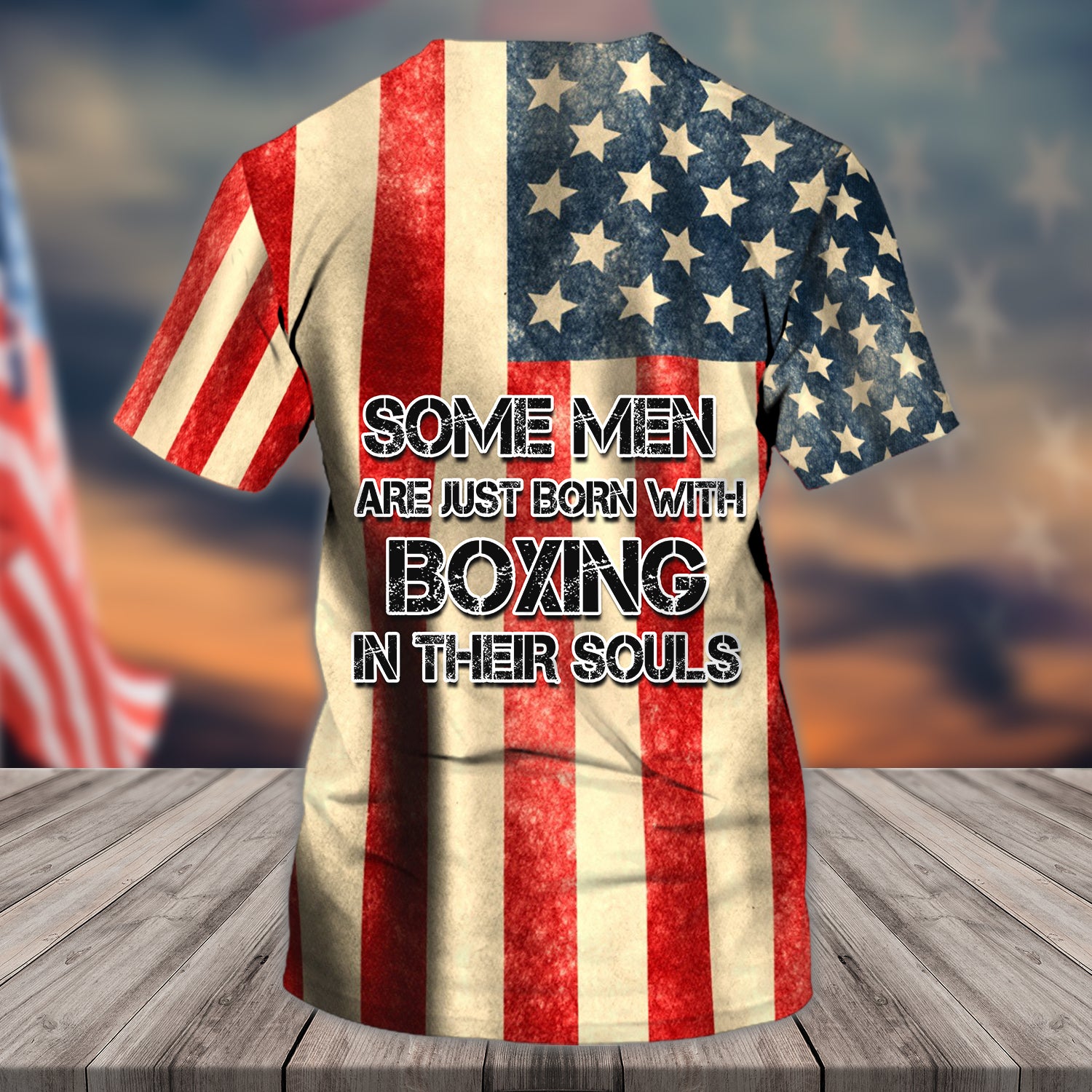 Boxing Is In My Soul - Personalized Name 3D T Shirt - Nt168 - Ct051