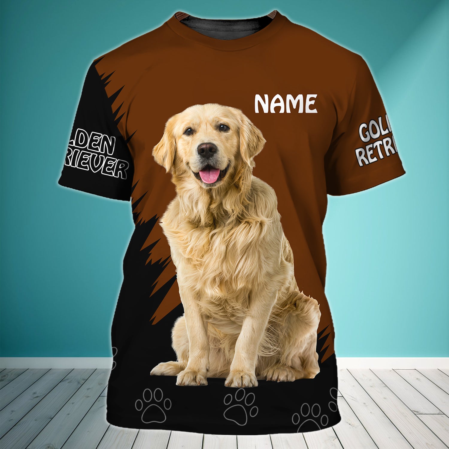 Stop Telling Me It's Just A Dog- Personalized Name 3D T Shirt - Loop-T2k-256
