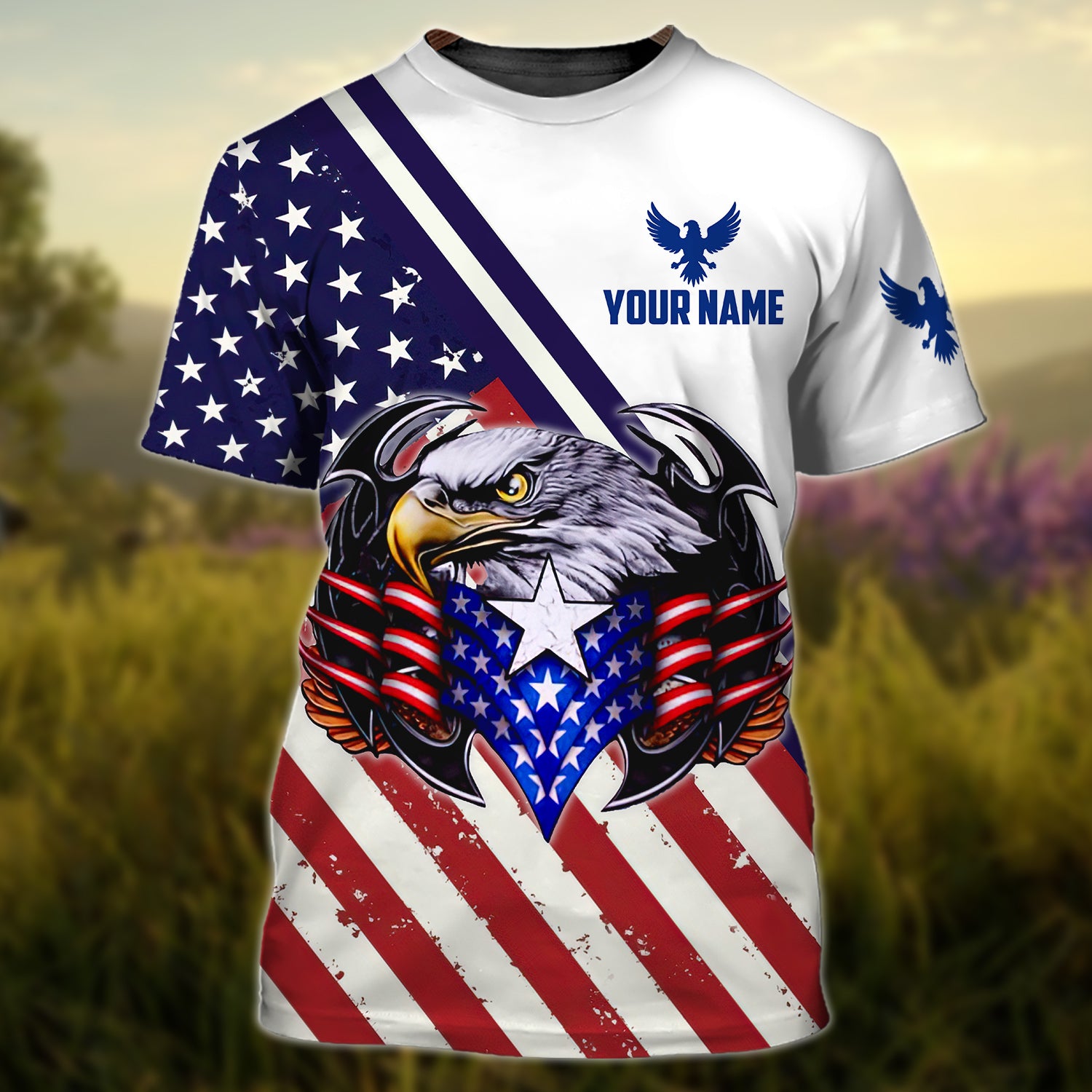 Customized Tshirt-Eagle-HTV