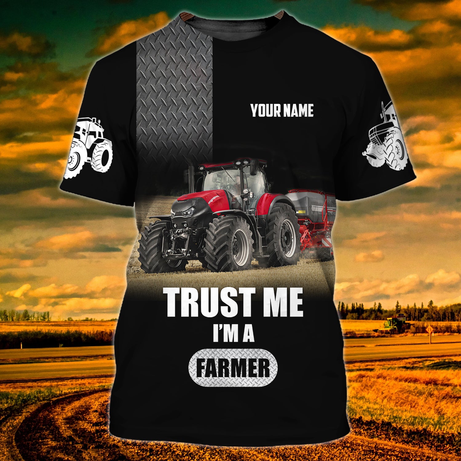 Farm - Personalized Name 3D Tshirt - Dat93-024