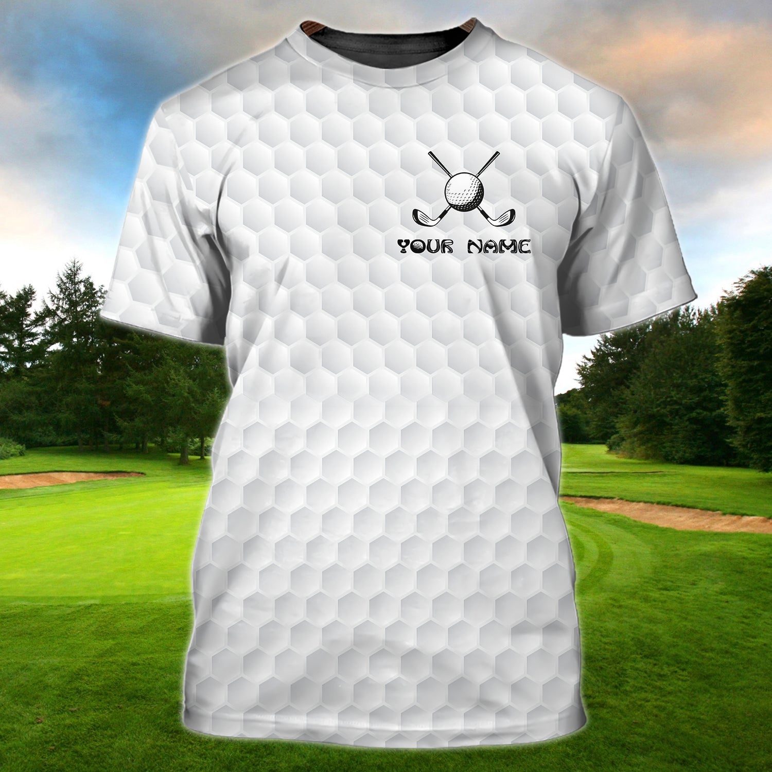 GOLF1 - Personalized Name 3D Tshirt - BY97