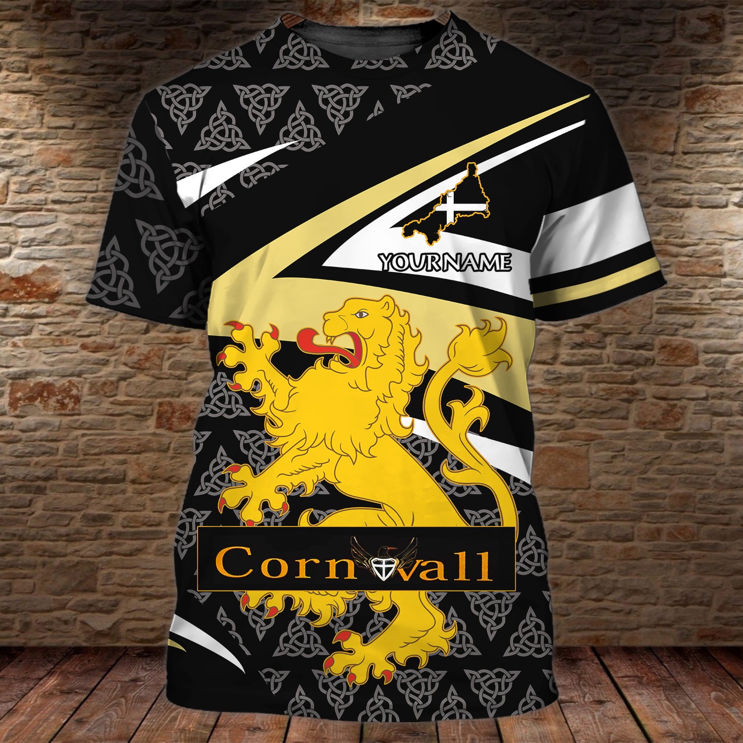 Cornwall 11 - Personalized Name 3D Tshirt - QB95