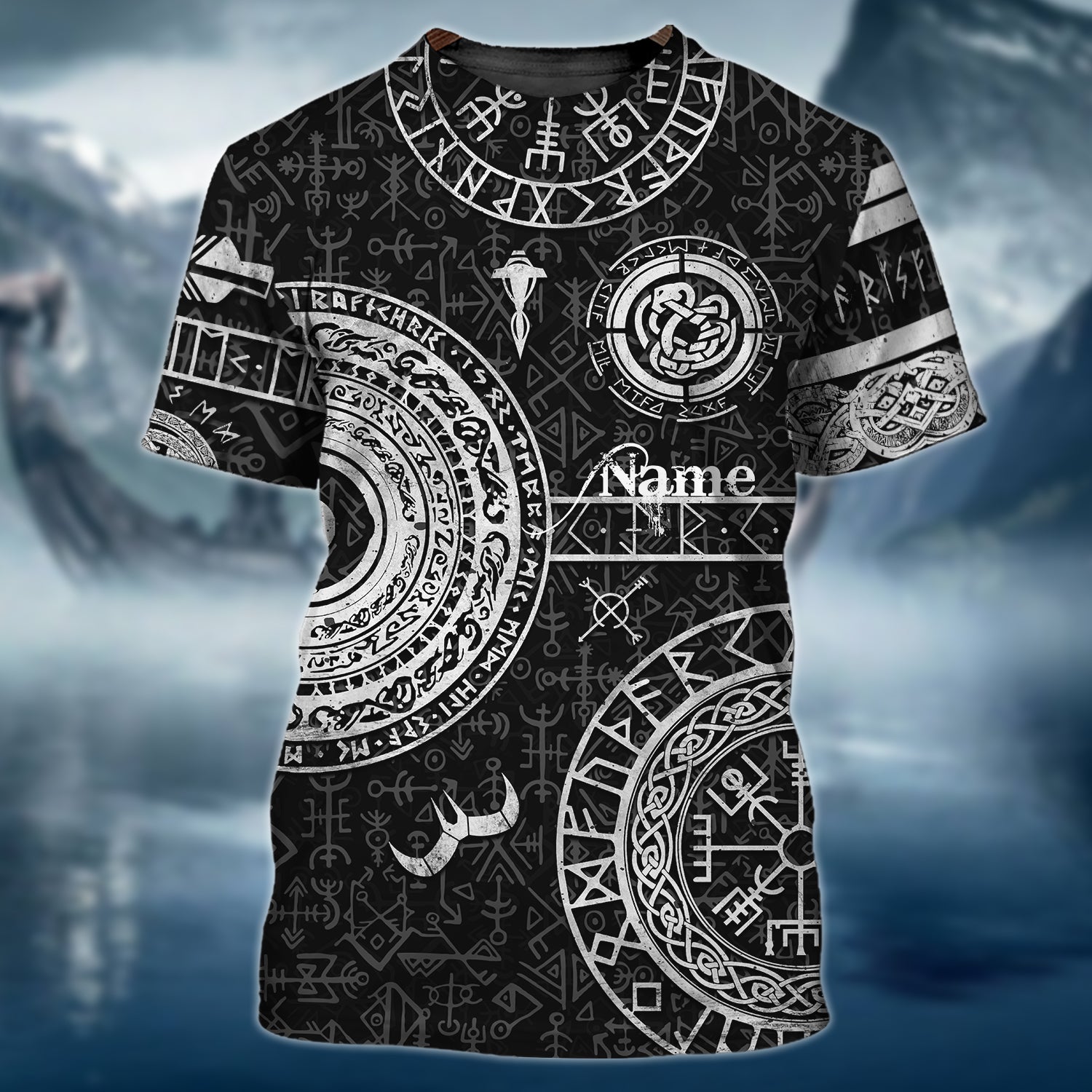 Viking 05 - Personalized Name 3D T Shirt - 16hb