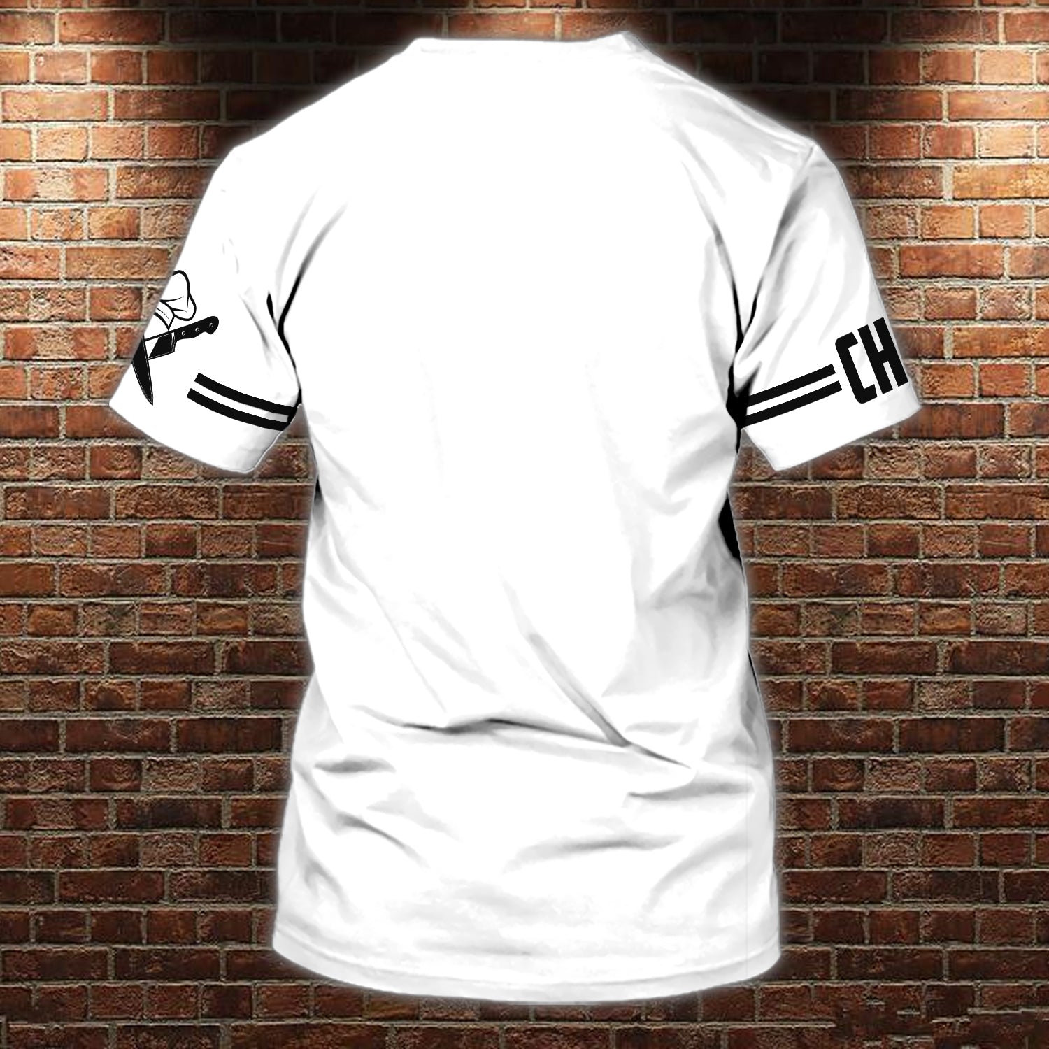 3D CHEF 79 - Personalized Name 3D Tshirt - HTA