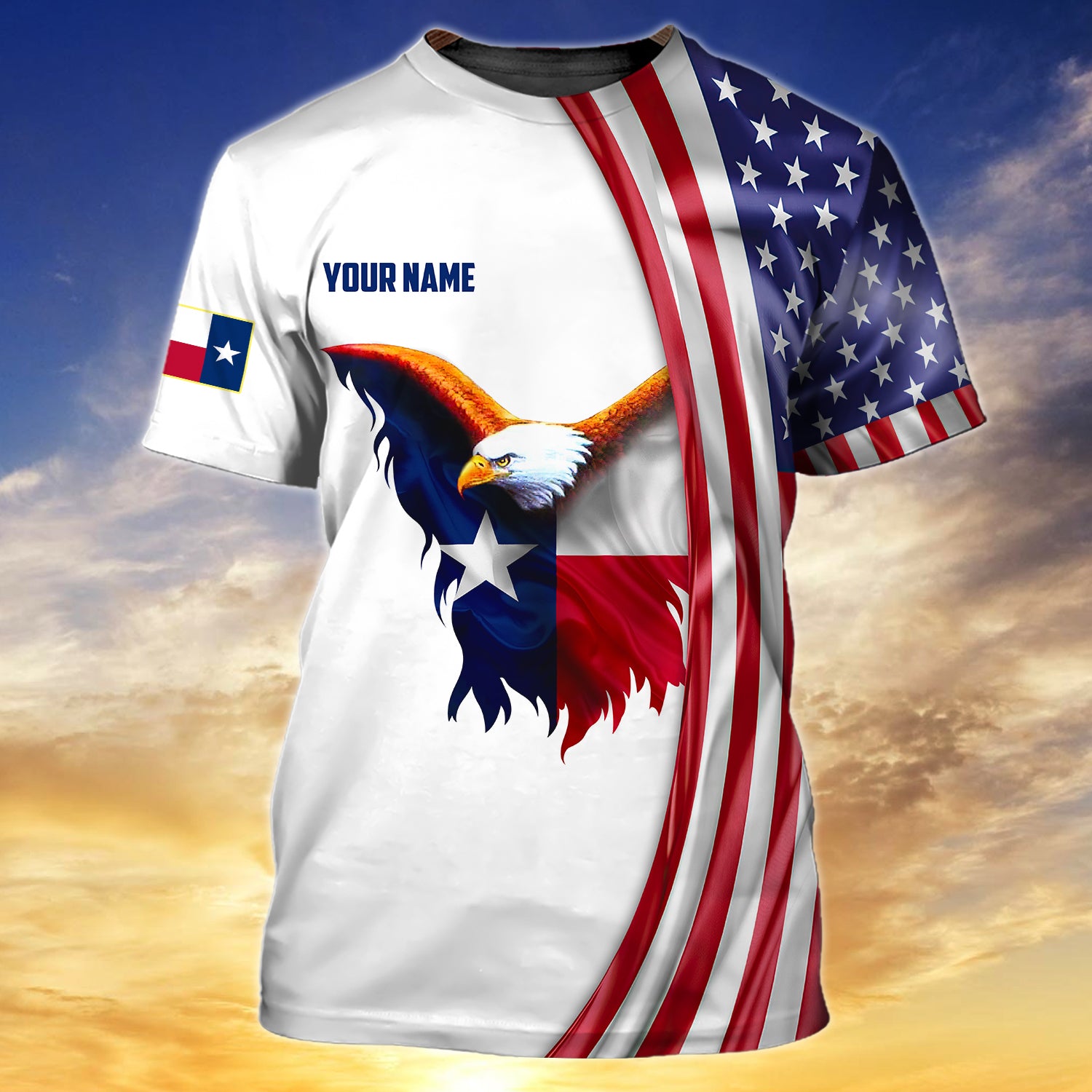 Don't California My Texas - Personalized Name 3D Tshirt - QB95