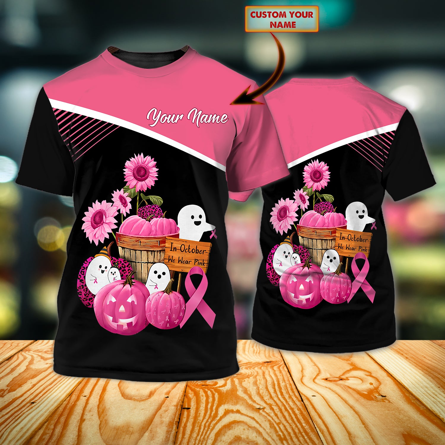 Breast Cancer - 3D T Shirt 04 - RINC98