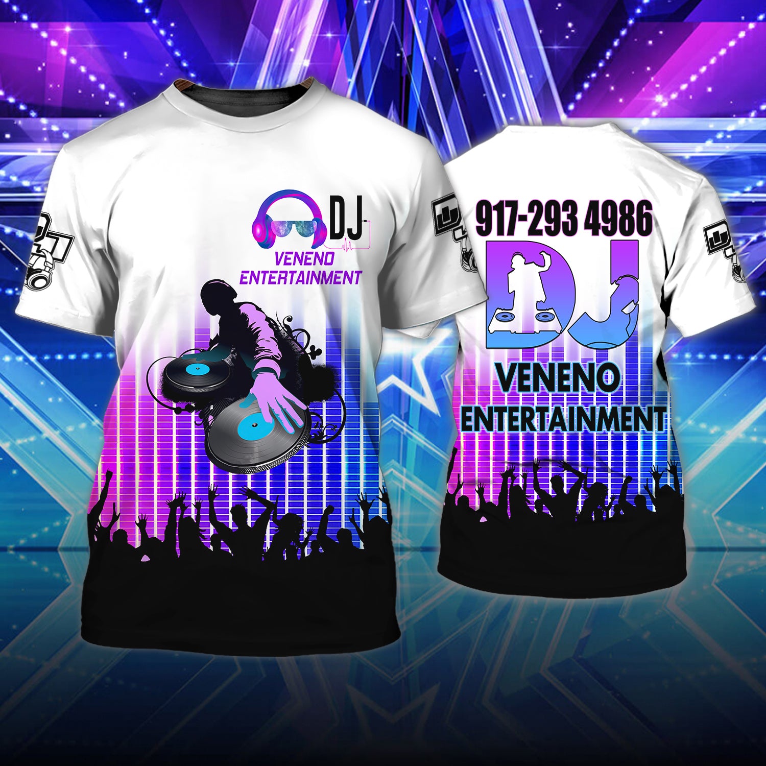 DJ -3D T Shirt - TT99