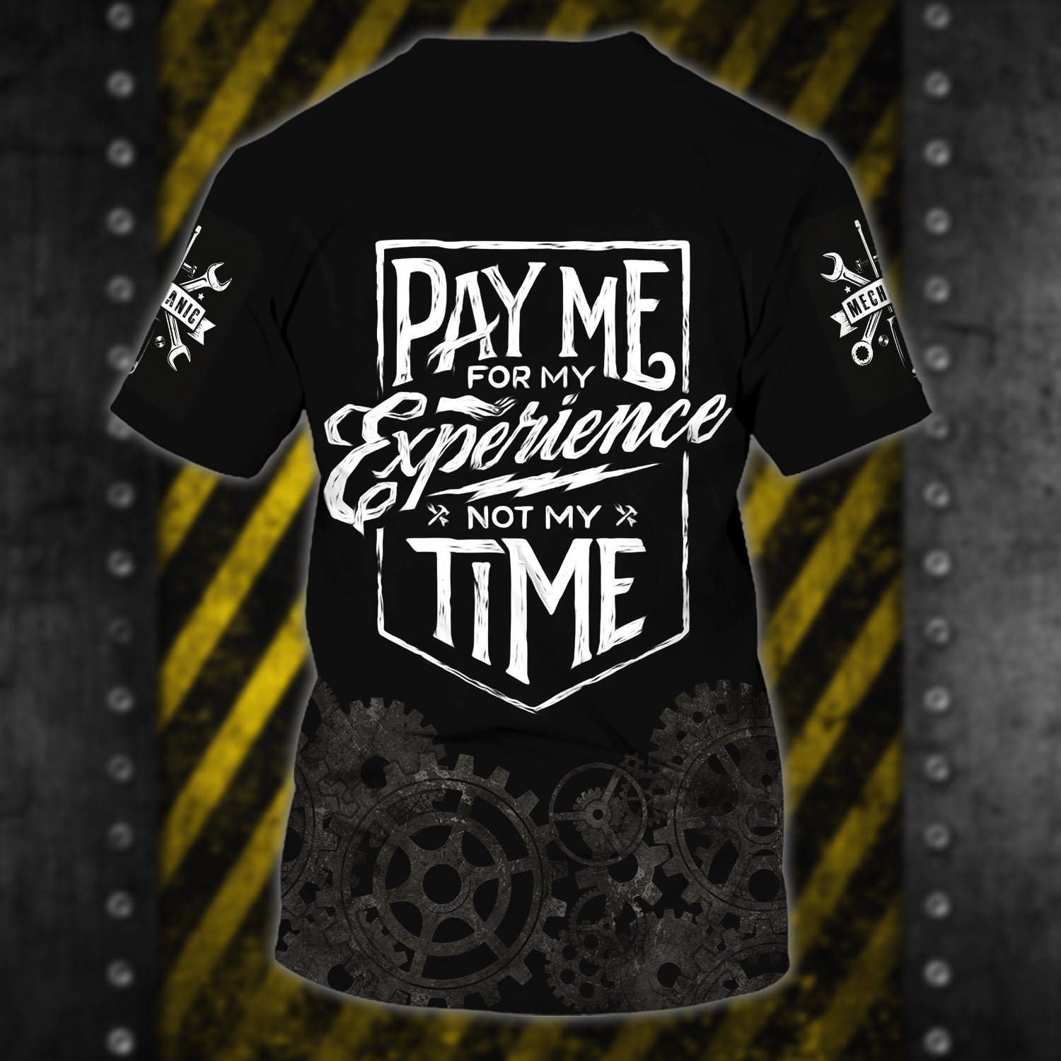 Pay me for my experience not my time - Personalized Name 3D T Shirt - Hdmt