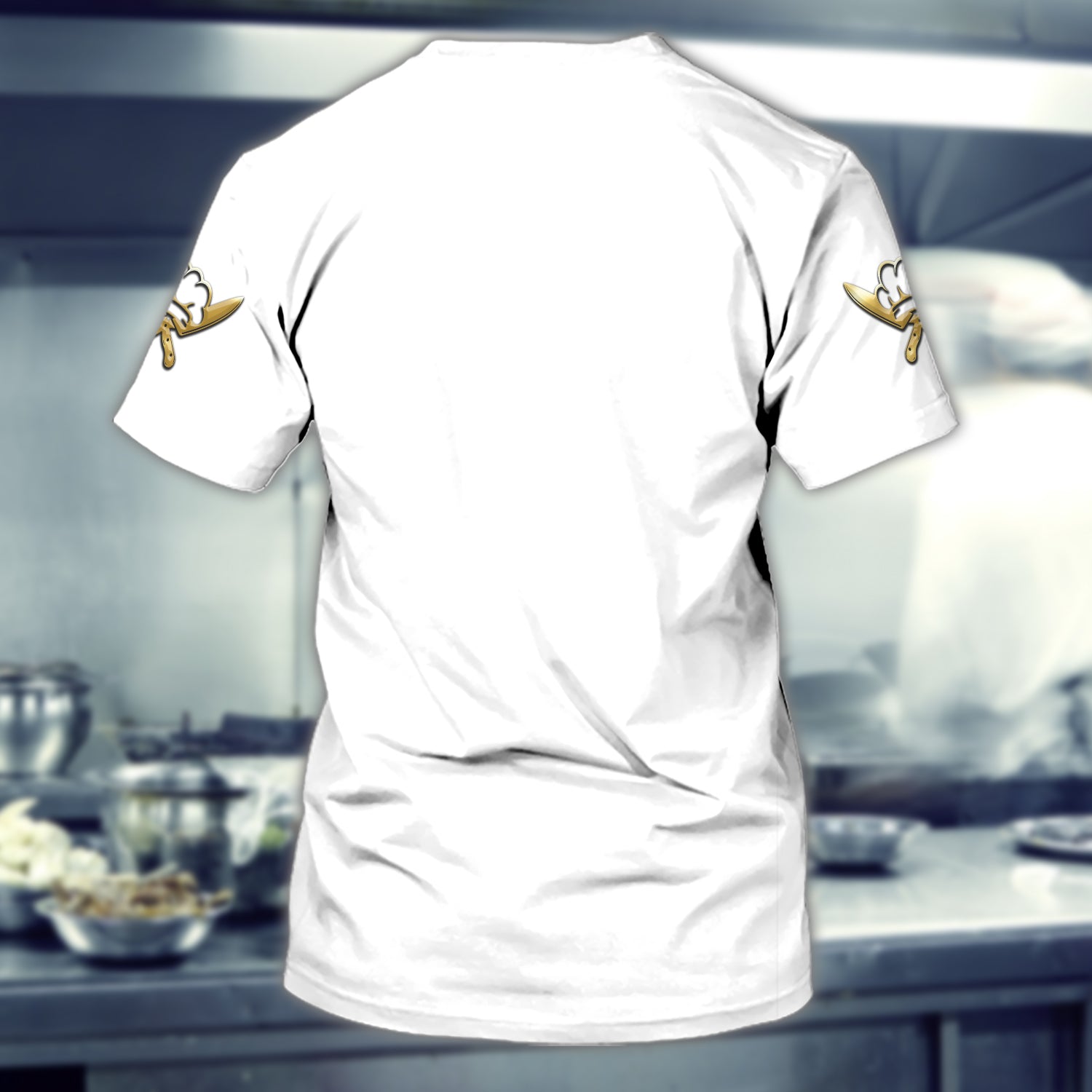 3D CHEF 118 - Personalized Name 3D Tshirt - DAT93
