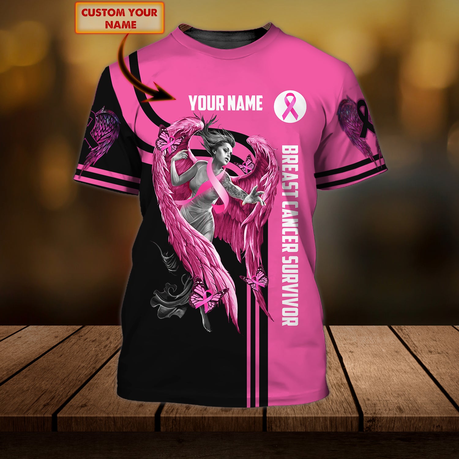 Breast Cancer - 3D T Shirt 01 - RINC98