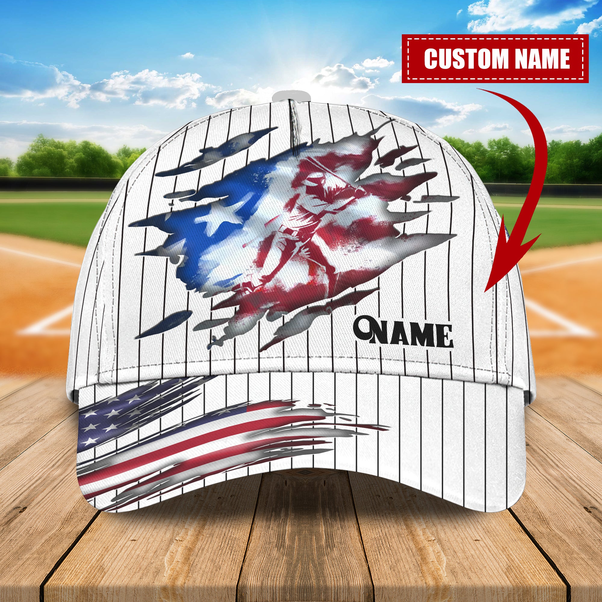 nnta - Personalized Name Cap - Baseball 01