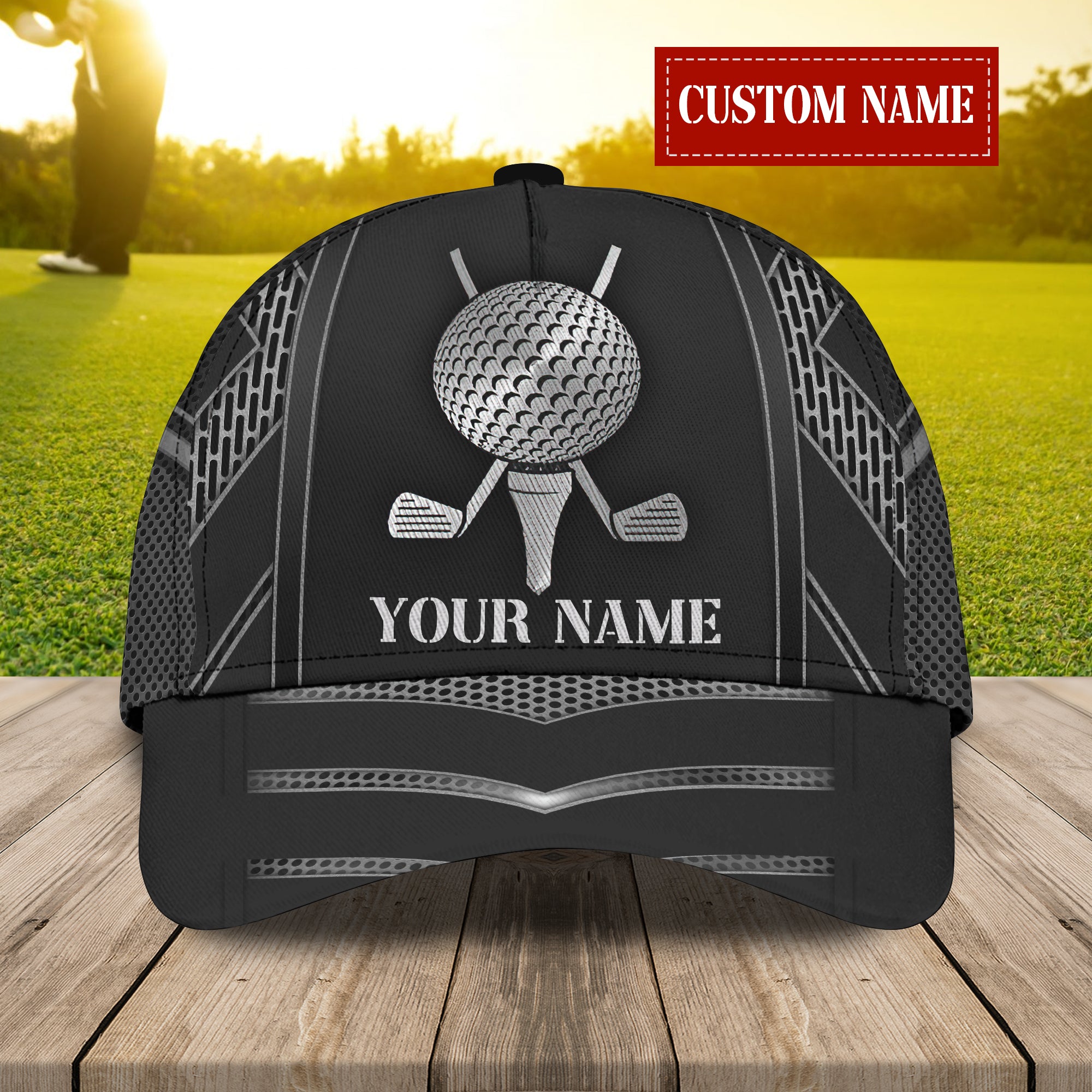 Golf- Personalized Name Cap - Cv98