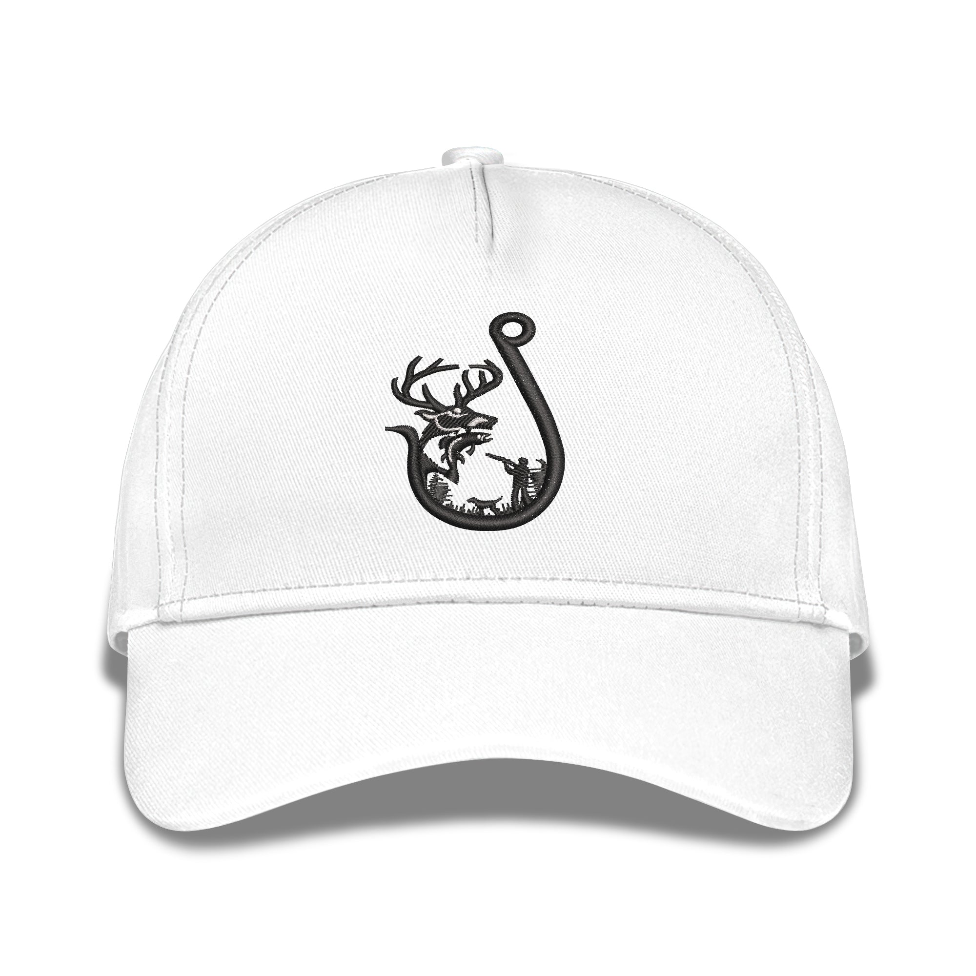 Love Hunting Fishing Embroidered Baseball Caps