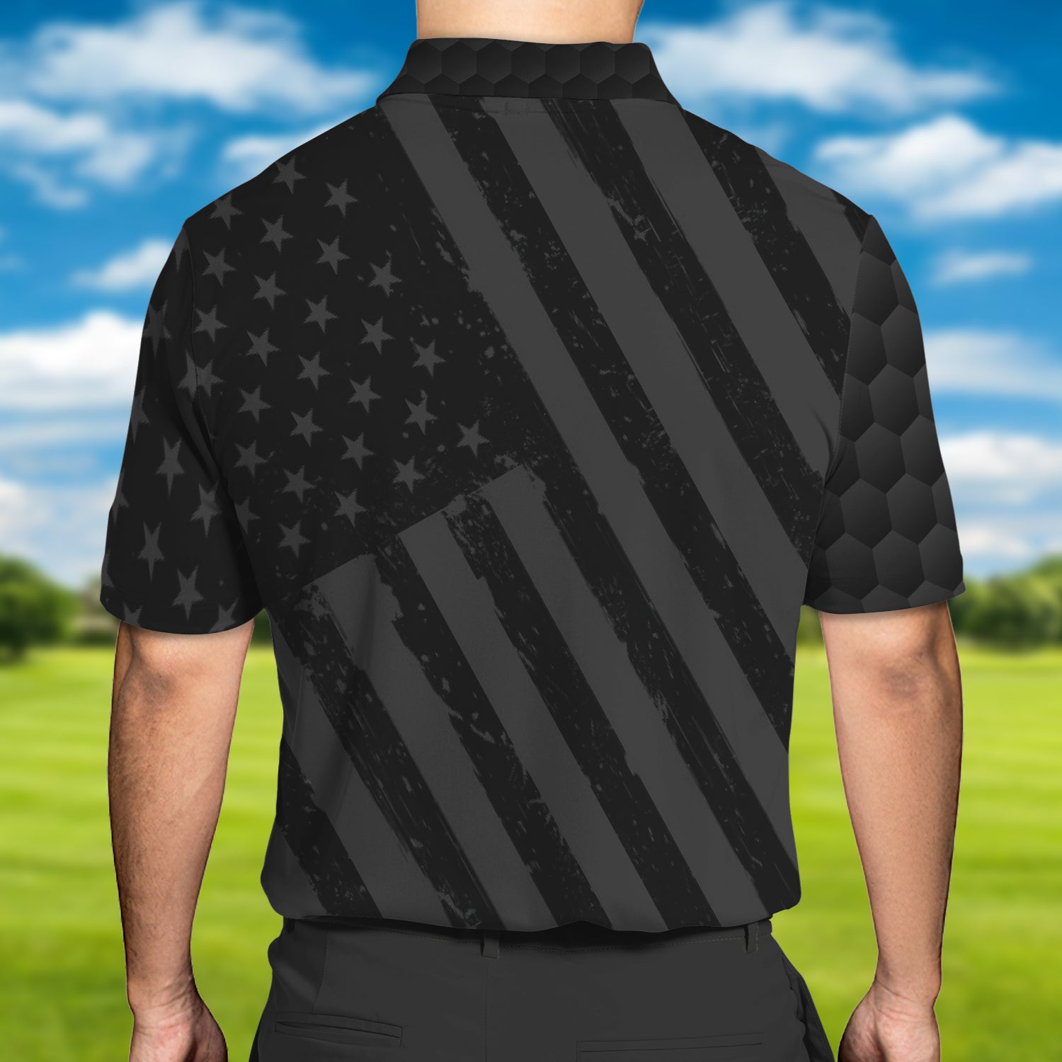 Golf - Personalized Name 3D Polo Shirt 02 - Cv98