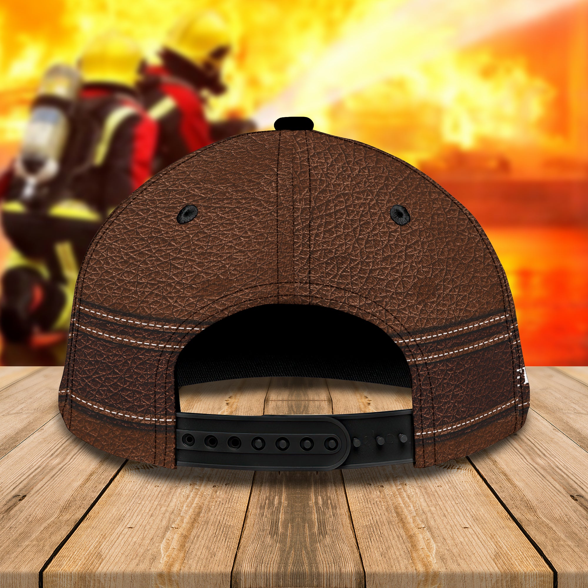Firefighter - Personalized Name Cap 01 - Cv98