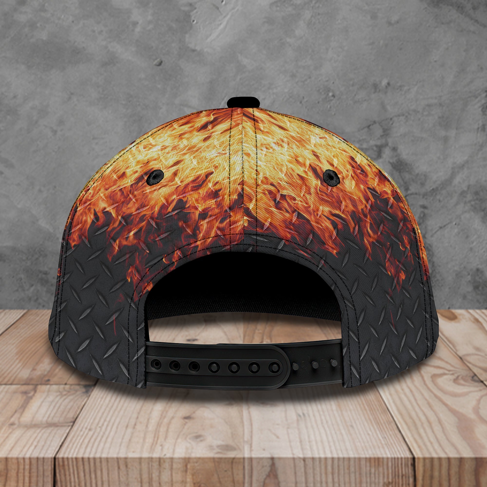 Firefighter - Personalized Name Cap - TD96 09