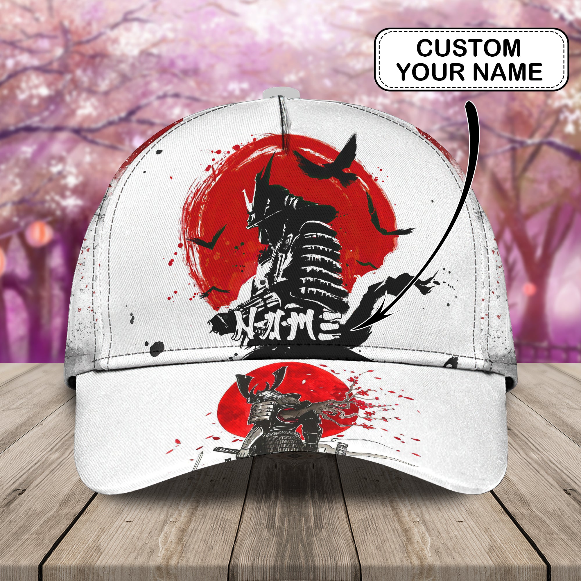Way of the Samurai - Personalized Name Cap - Loop - Vhv-cap-015