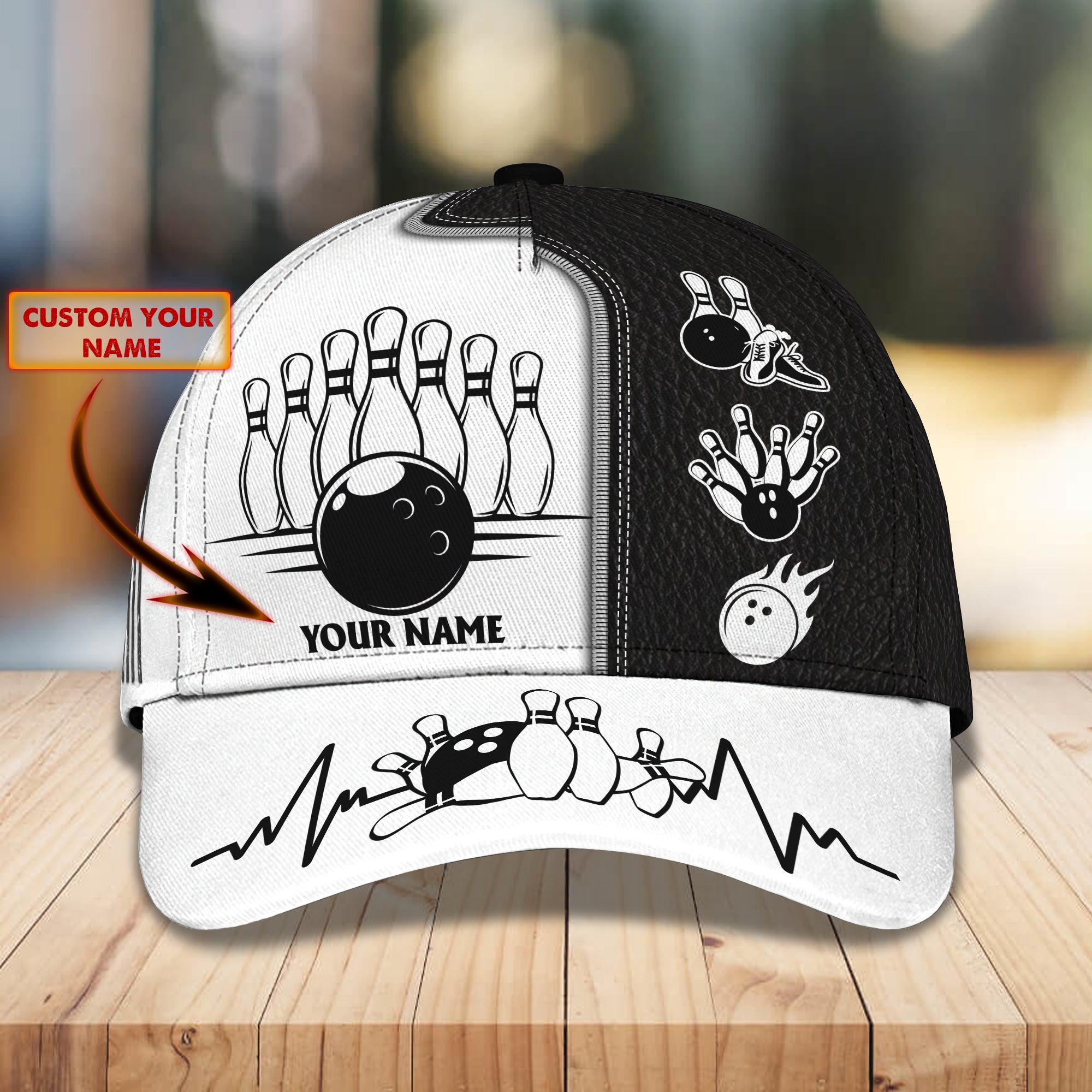 Love Bowing 01 - Personalized Name Cap - Pth98
