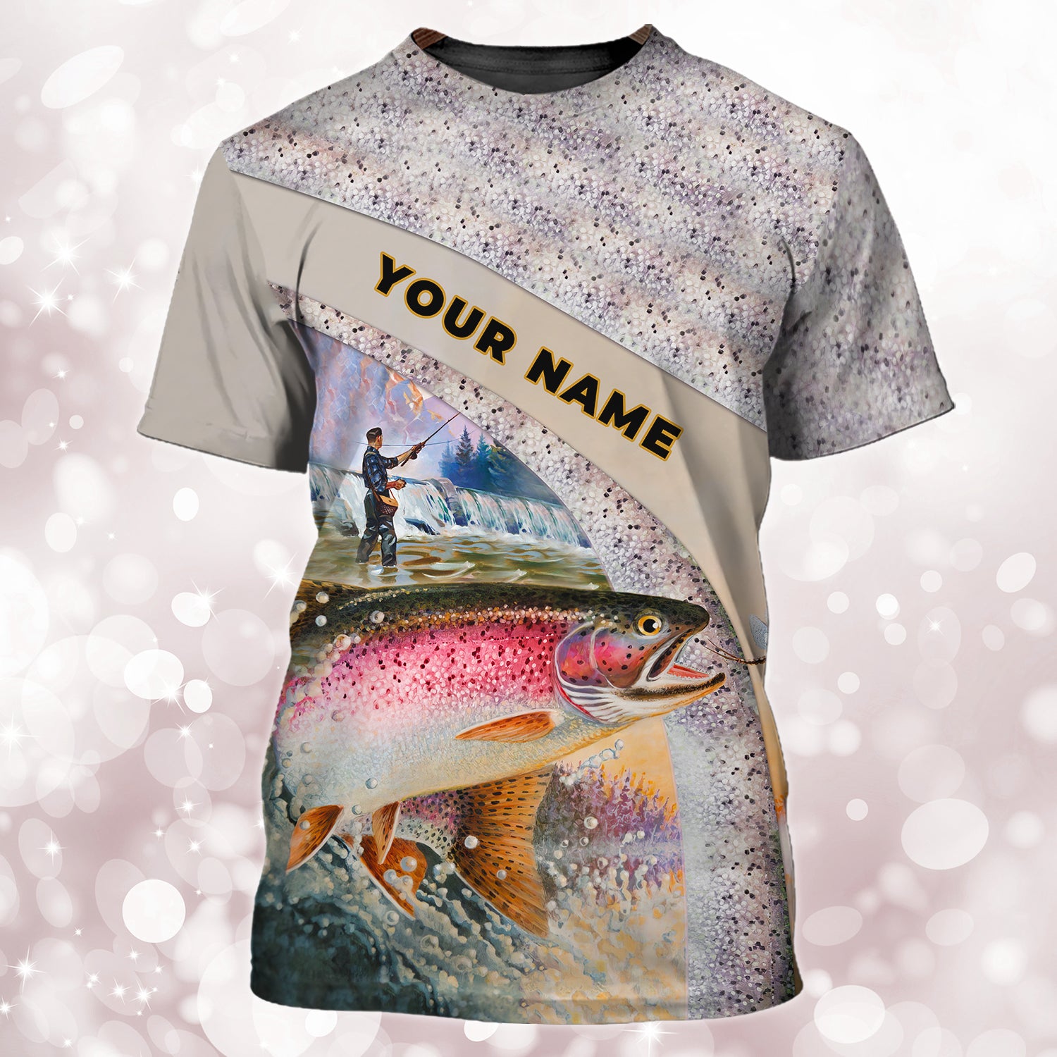 Fishing - Personalized Name 3D T Shirt -tt99-132