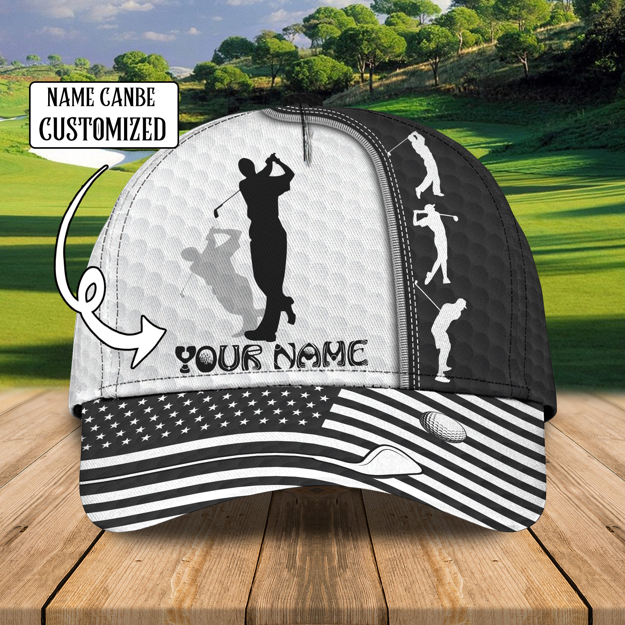Golf - Personalized Name Cap - Nia94
