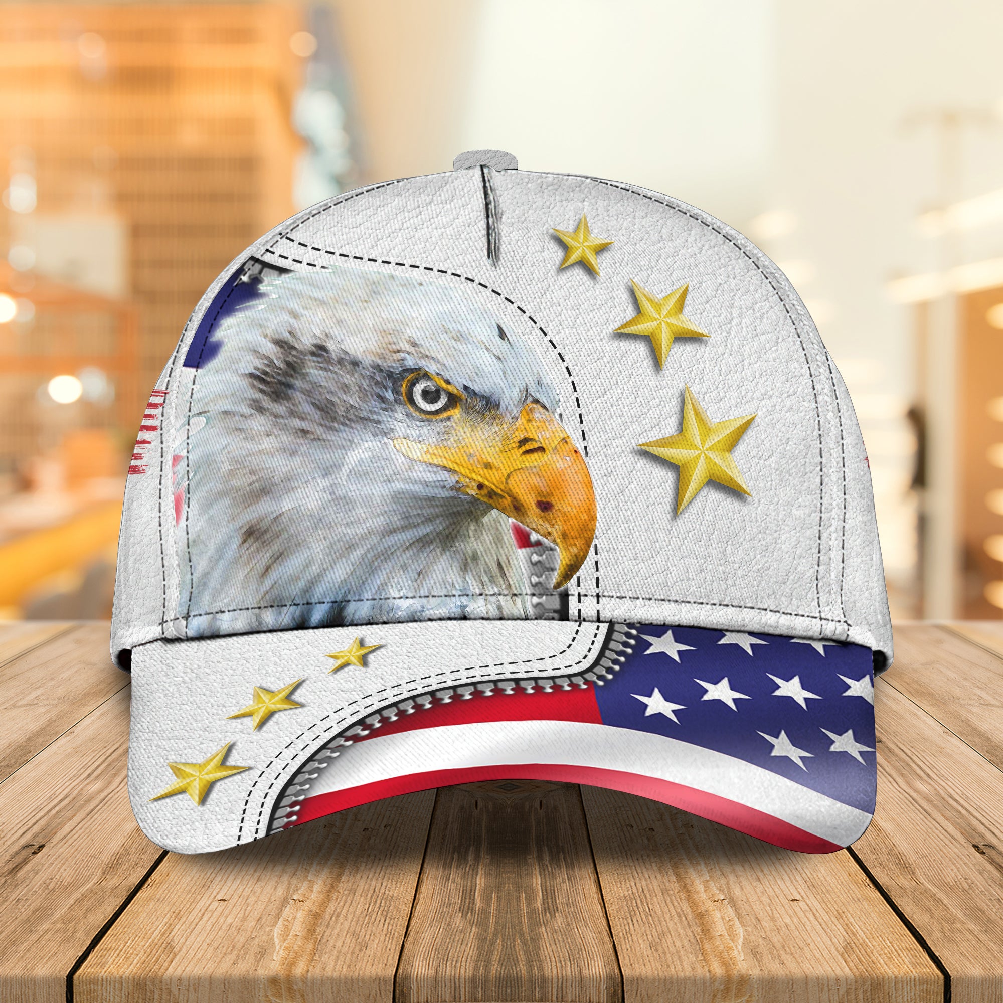 American Eagle - Personalized Name Cap - Vhv-cap-011