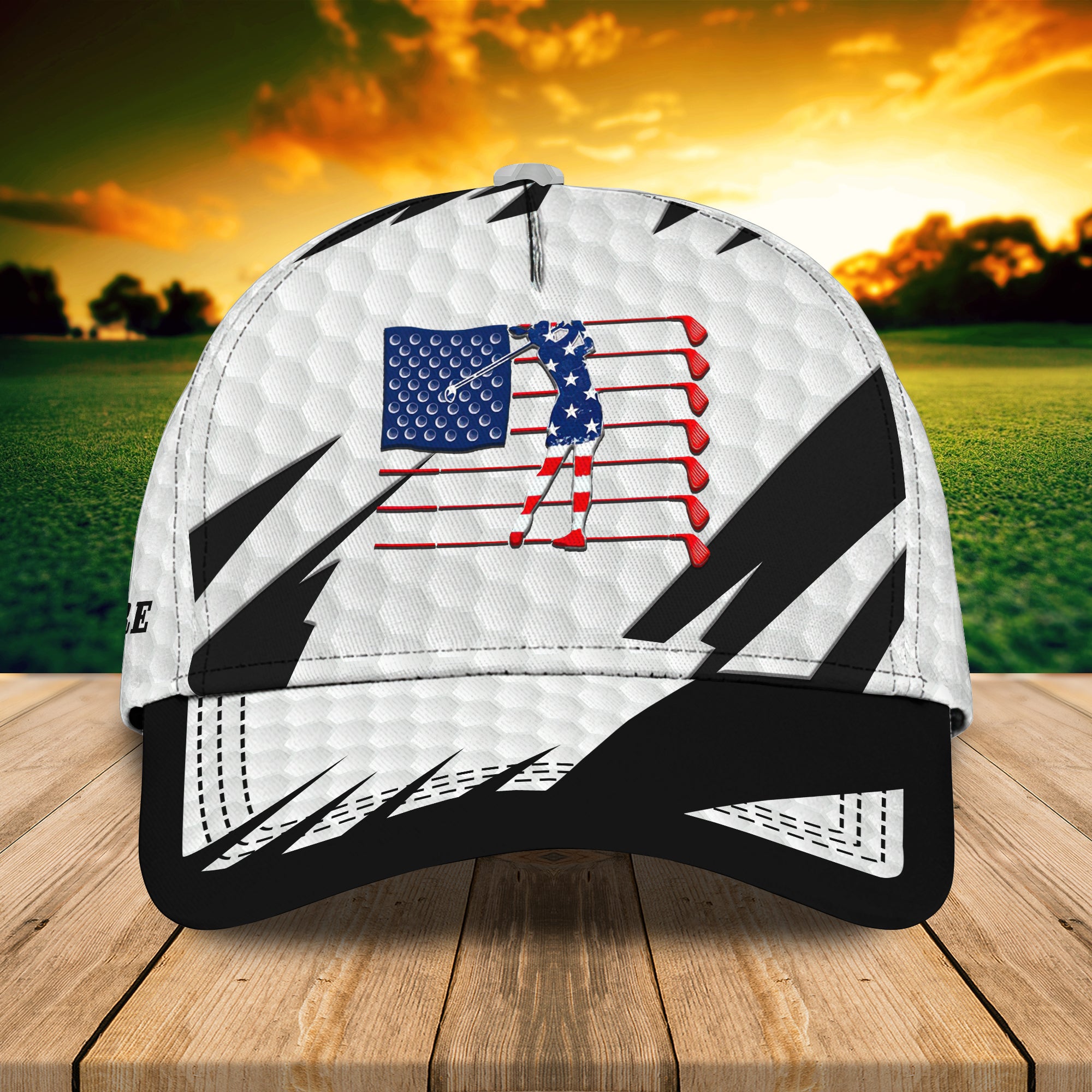 GOLF - Personalized Name Cap - H98 01